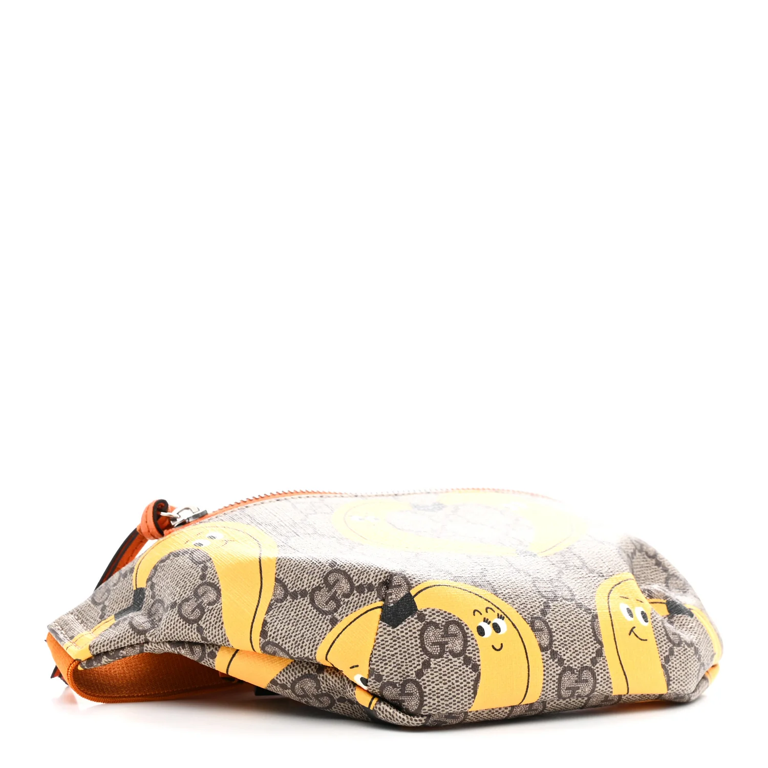 GG Supreme Monogram Banana Childrens Belt Bag Beige Ebony Multicolor Carrot Orange - Image 4