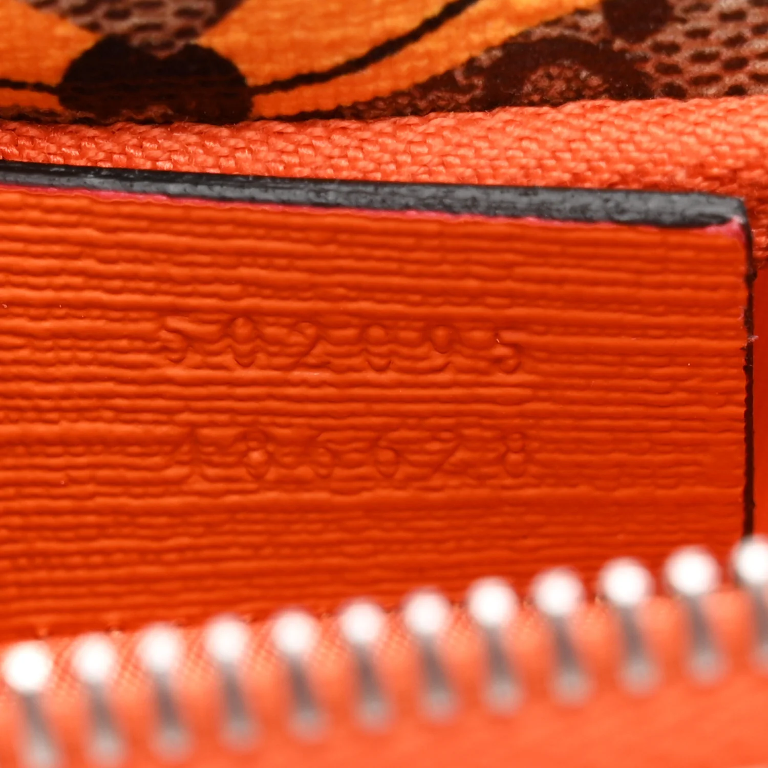 GG Supreme Monogram Banana Childrens Belt Bag Beige Ebony Multicolor Carrot Orange - Image 7