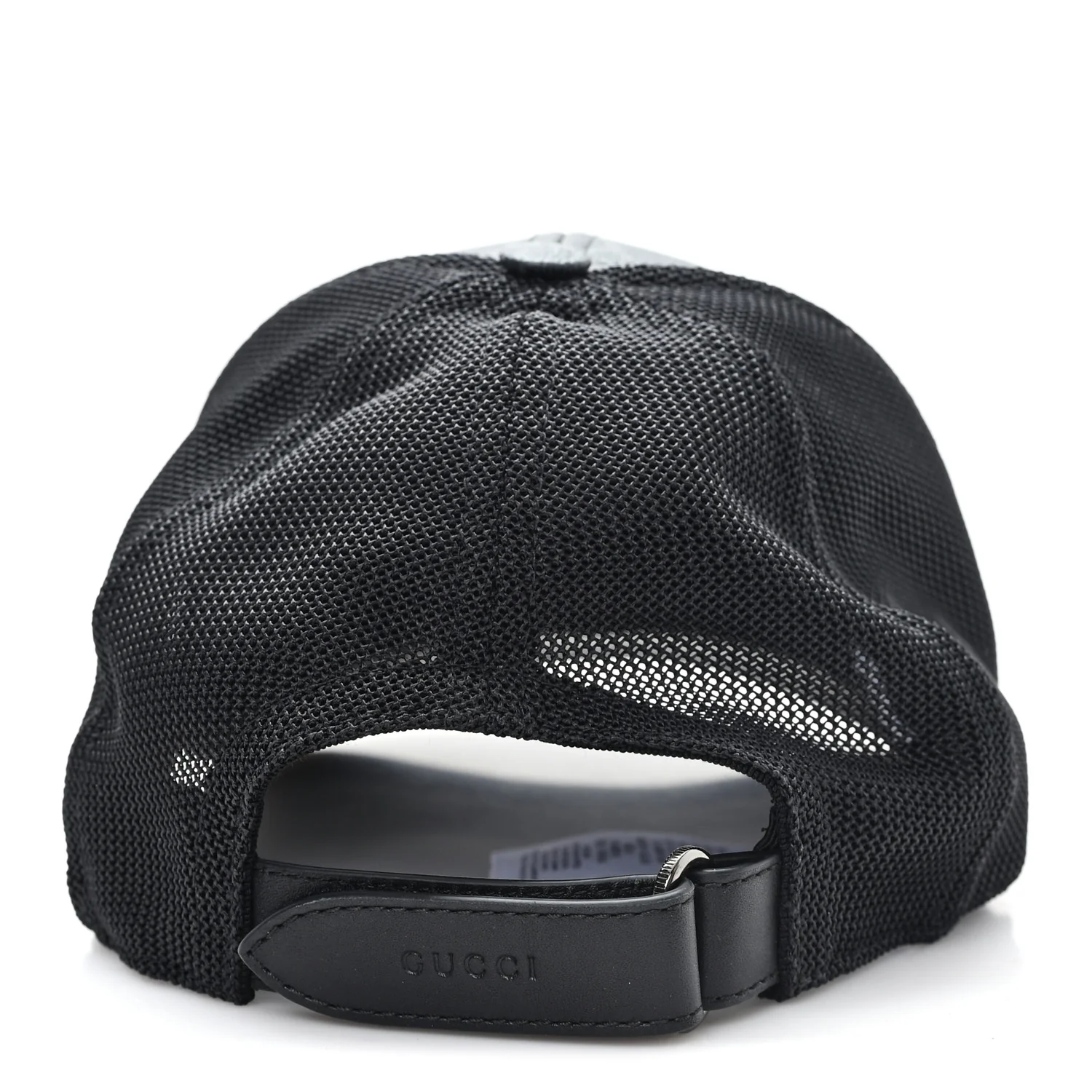 GG Supreme Monogram Baseball Hat M 58 Black - Image 5