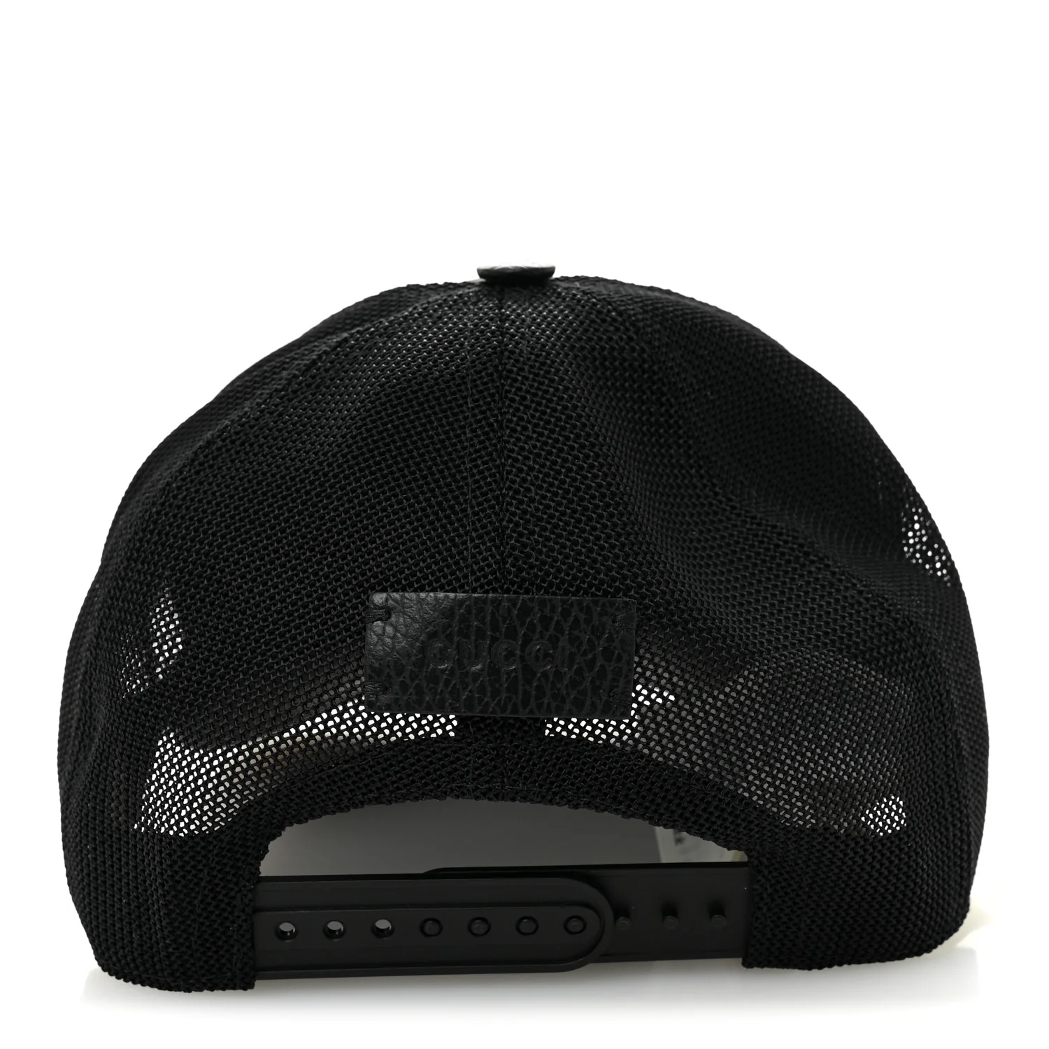 GG Supreme Monogram Baseball Hat S 57 Black - Image 5