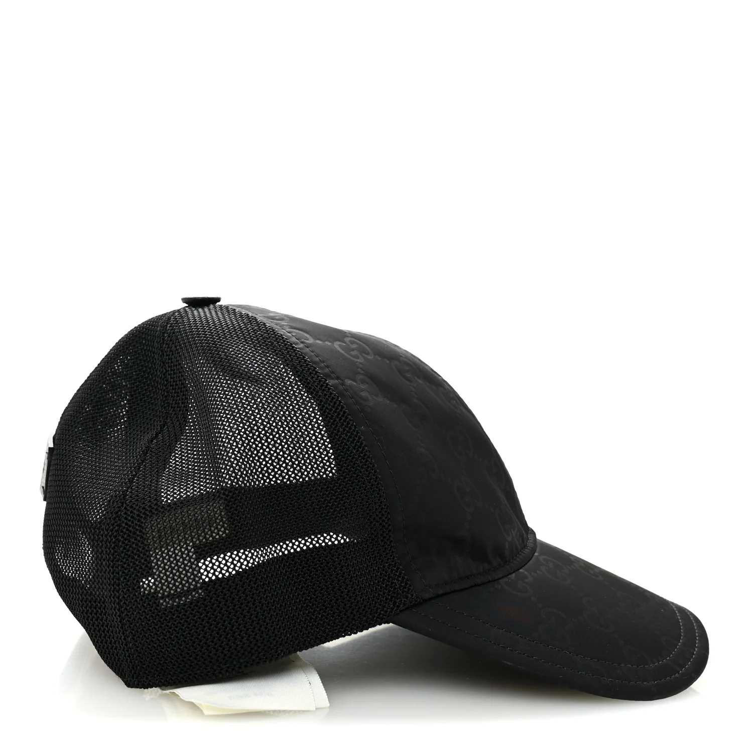 GG Supreme Monogram Baseball Hat S 57 Black - Image 6
