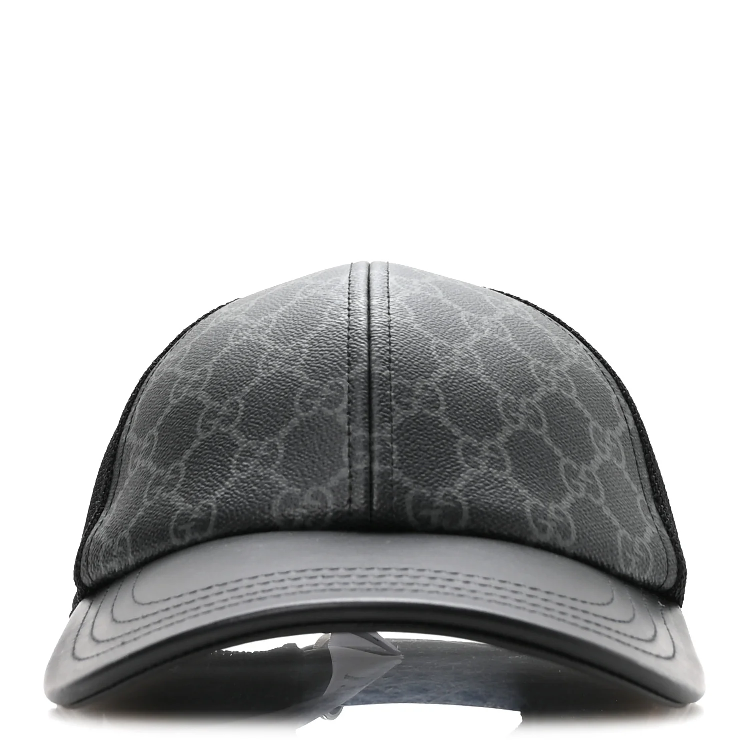 GG Supreme Monogram Baseball Hat S Black - Image 3