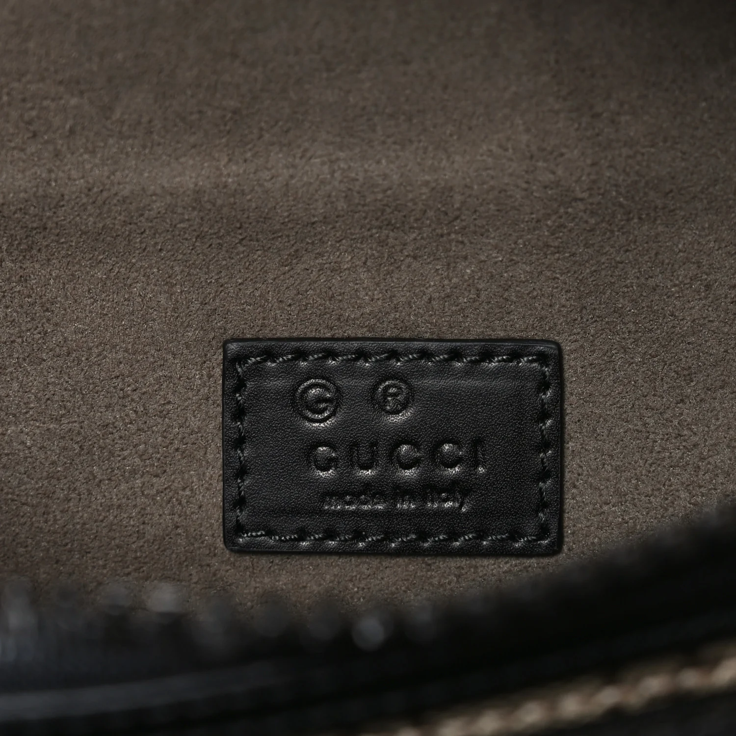 GG Supreme Monogram Belt Bag Black - Image 6