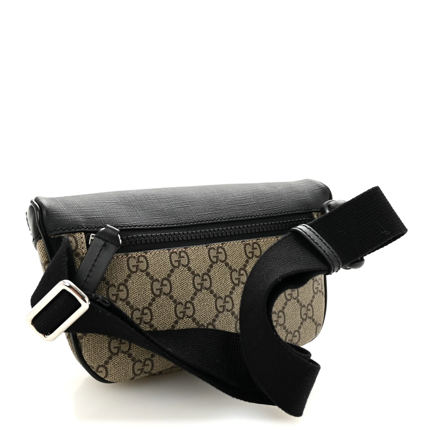 GG Supreme Monogram Belt Bag Black - Image 3