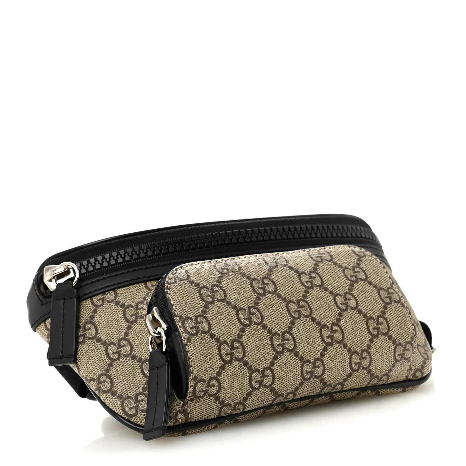 GG Supreme Monogram Belt Bag Black - Image 4