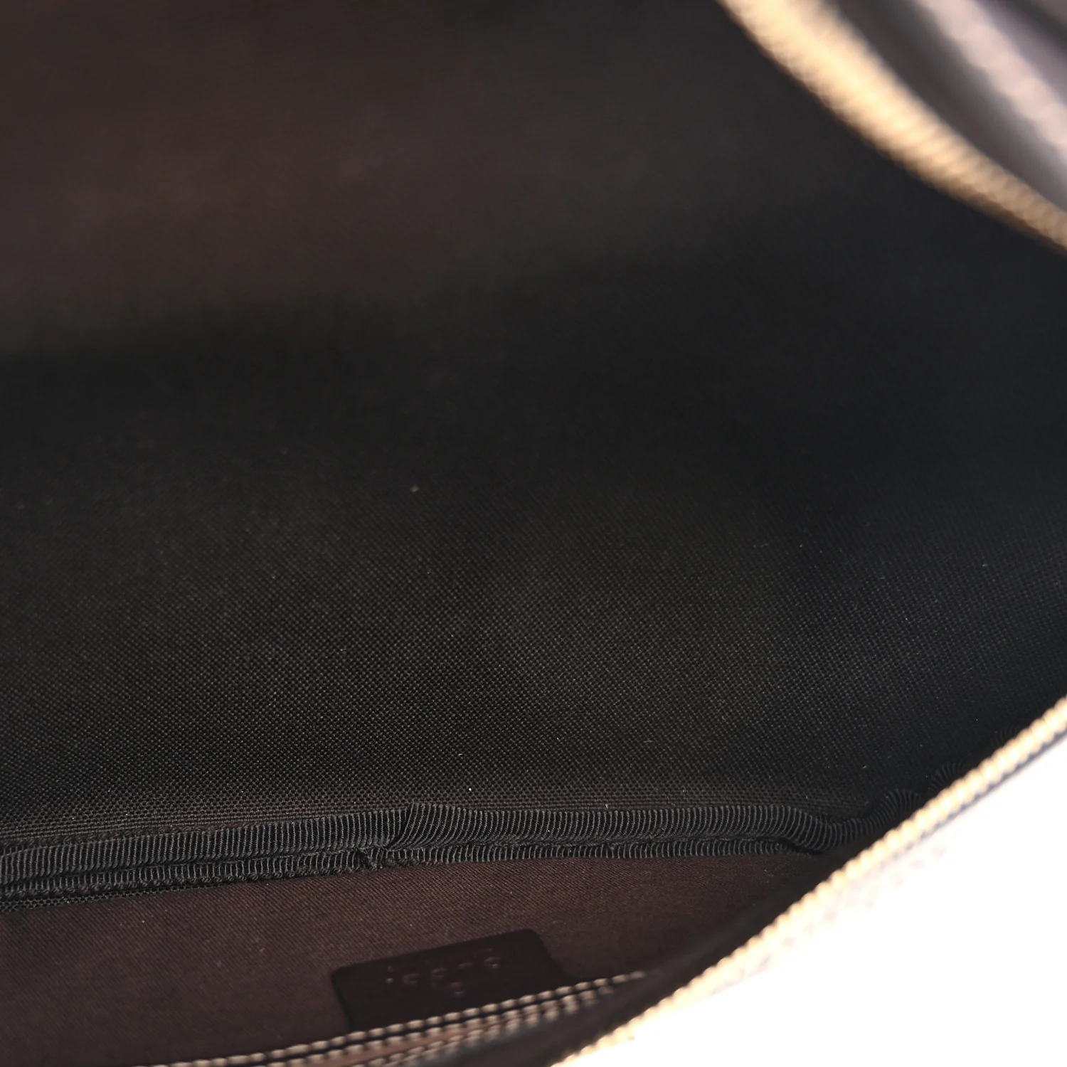 GG Supreme Monogram Belt Bag Dark Brown - Image 5