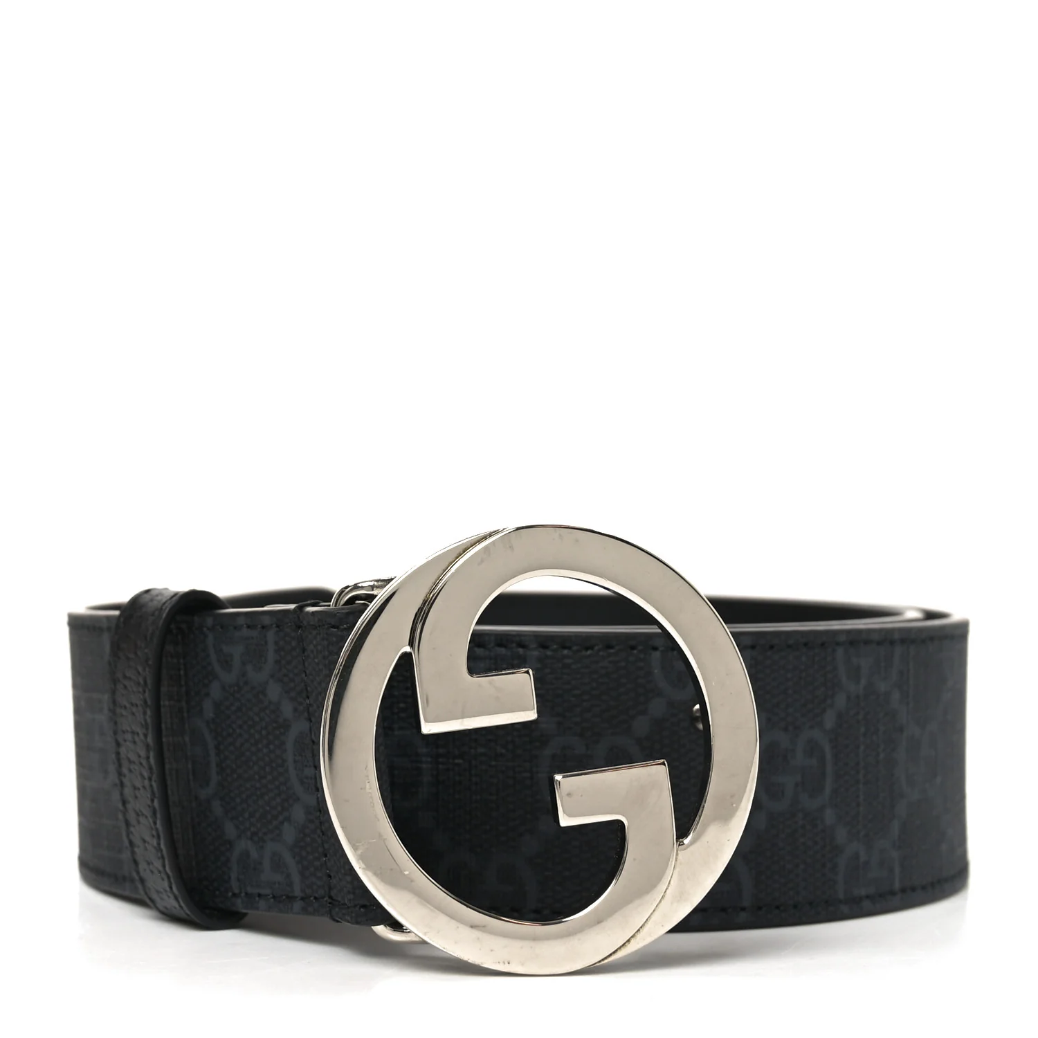 GG Supreme Monogram Blondie 40mm Belt 85 34 Black