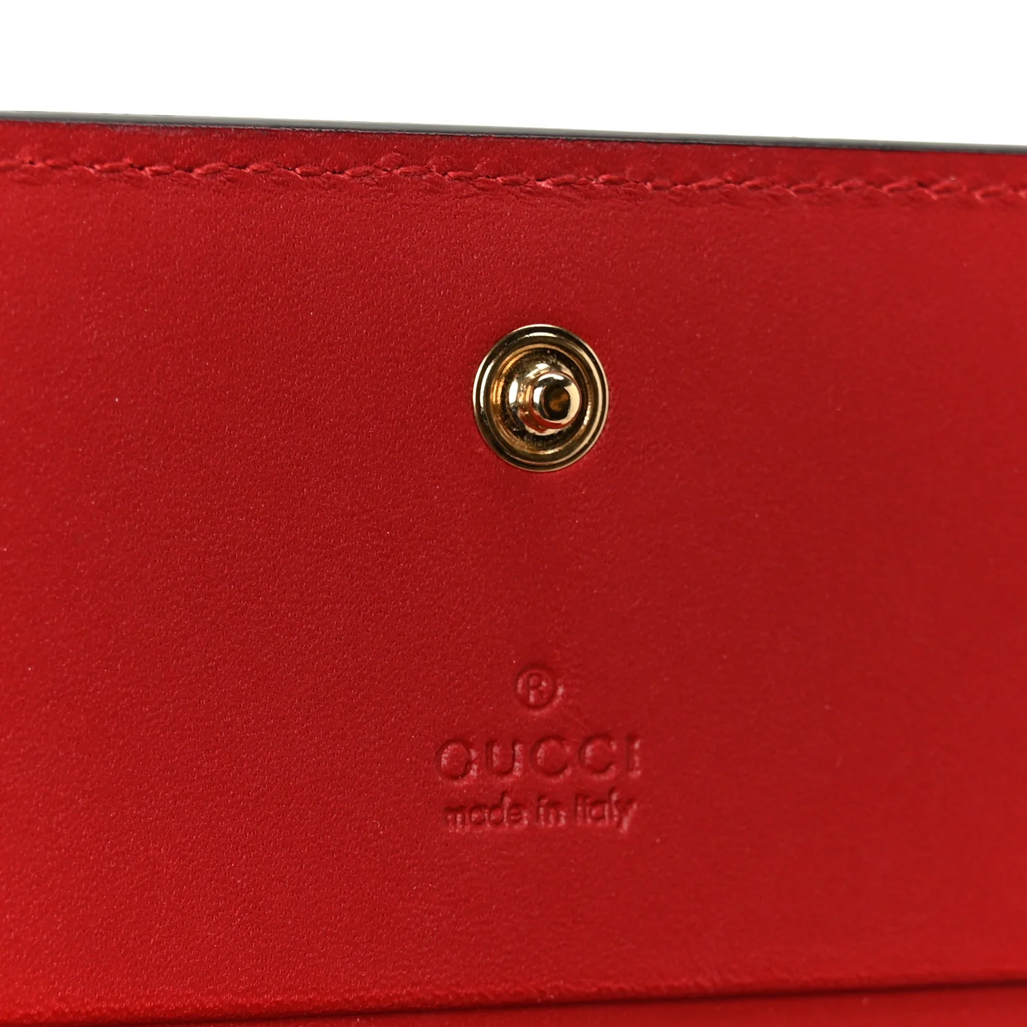 GG Supreme Monogram Blooms Card Case Beige Blue Navy Hibiscus Red - Image 6