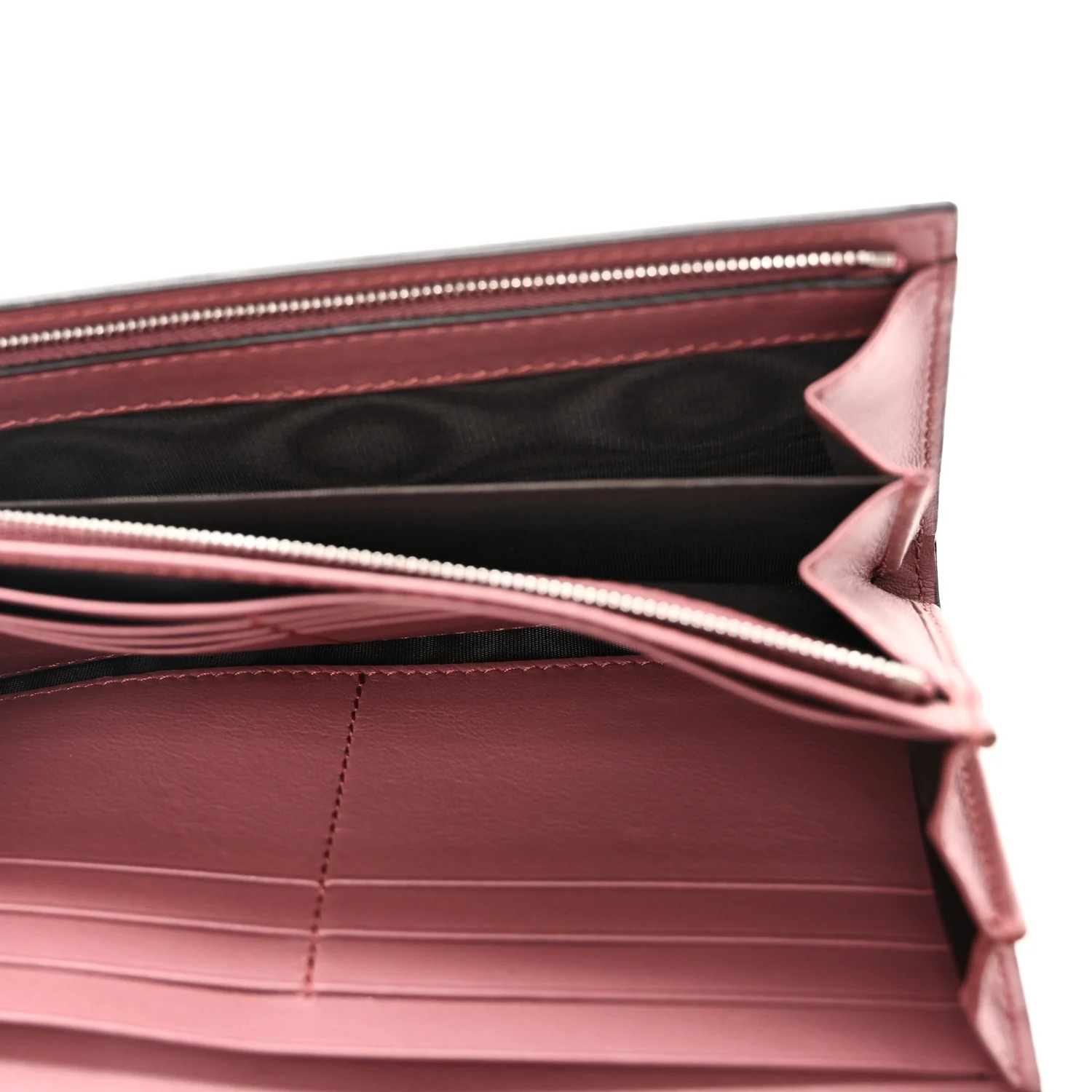 GG Supreme Monogram Blooms Dionysus Chain Clutch Wallet Beige Multicolor Dry Rose - Image 5