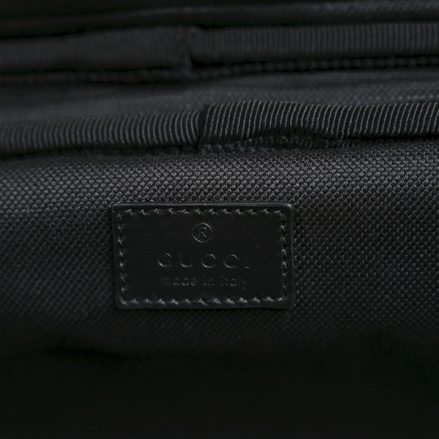GG Supreme Monogram Calfskin Cabin Trolley Black - Image 5