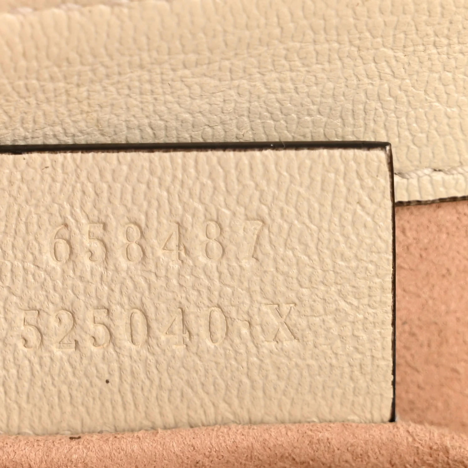 GG Supreme Monogram Calfskin Mini Padlock Flap Pocket Shoulder Bag Beige Mystic White Sun Oil - Image 7