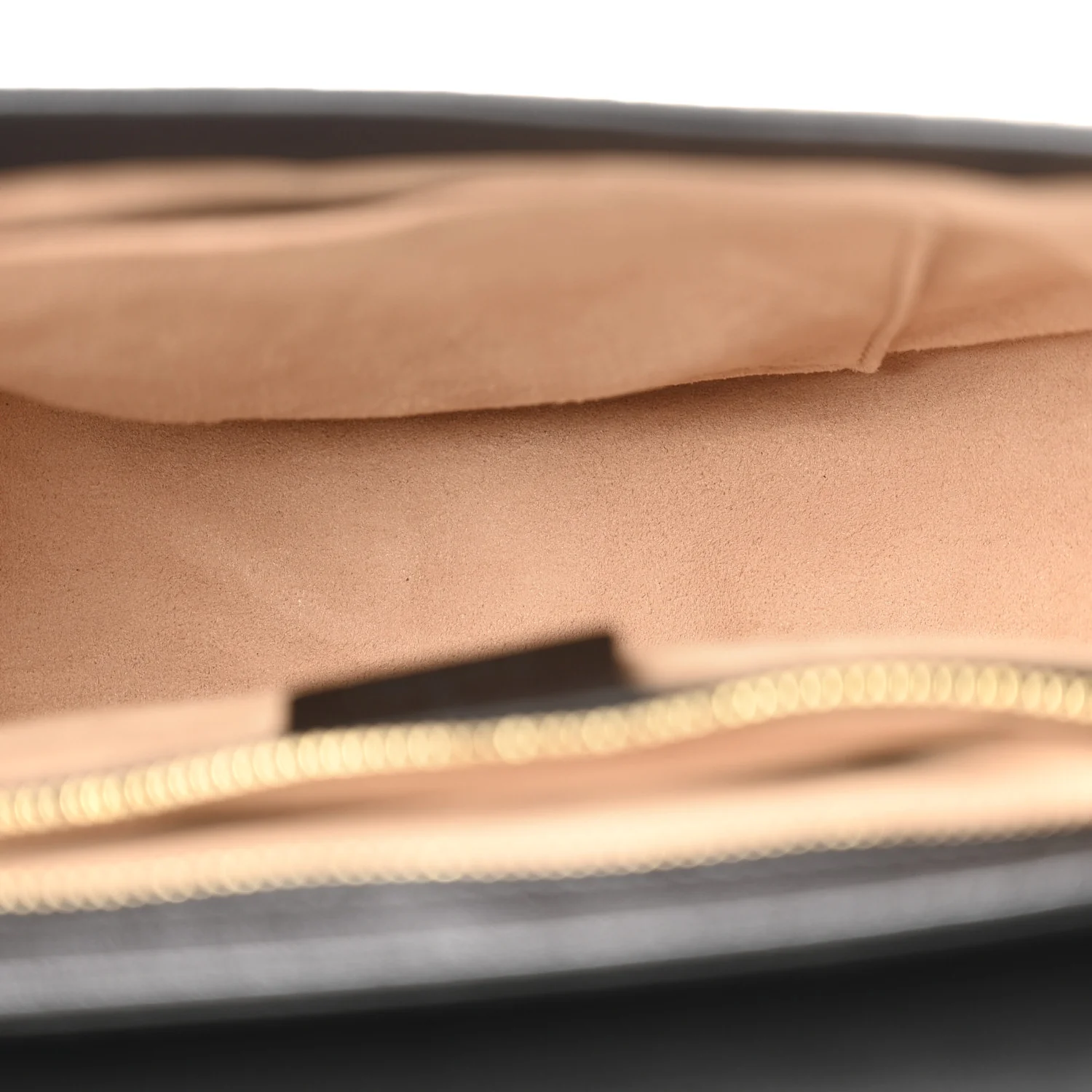 GG Supreme Monogram Calfskin Small Padlock Messenger Shoulder Bag Beige Black Cuir - Image 5