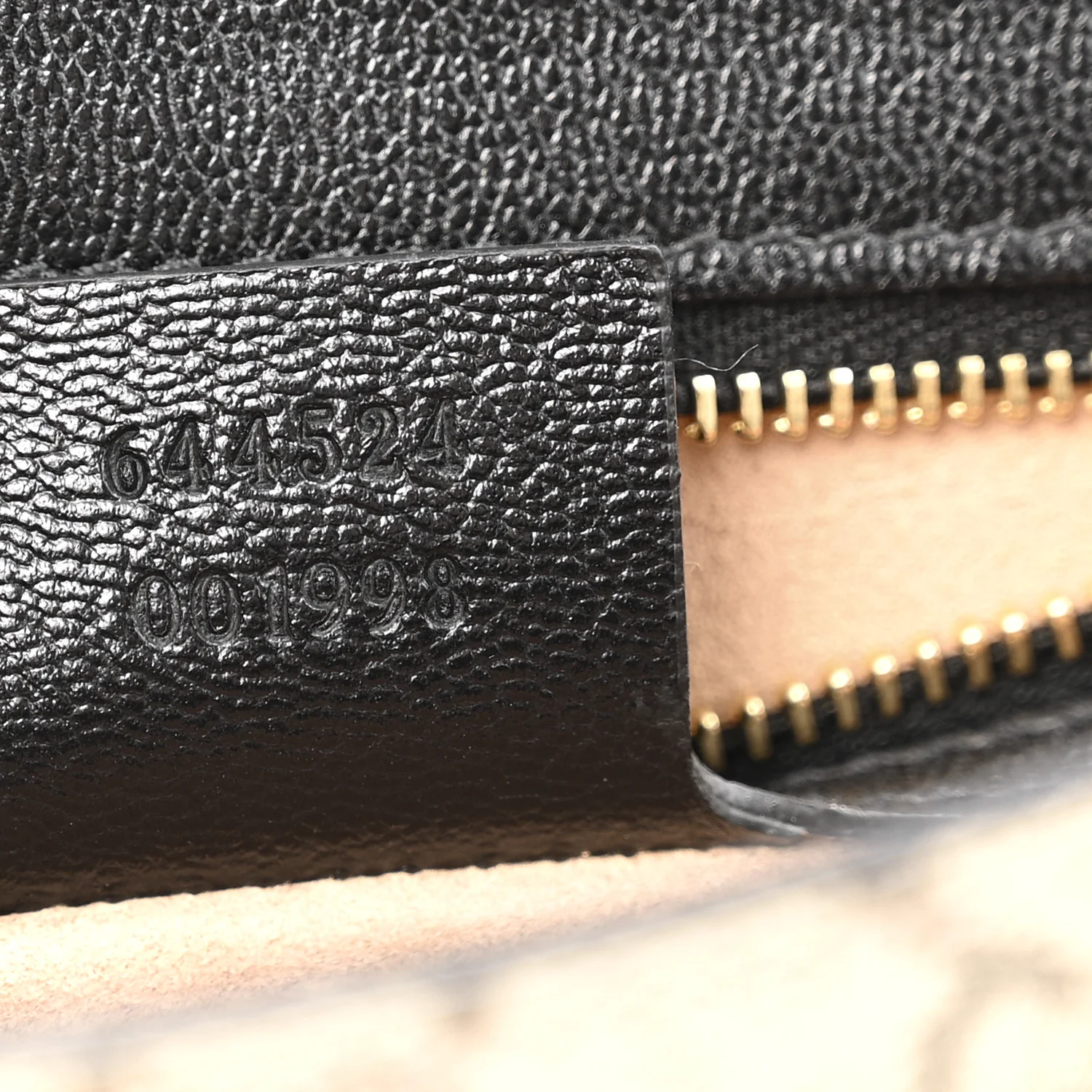 GG Supreme Monogram Calfskin Small Padlock Messenger Shoulder Bag Beige Black Cuir - Image 7