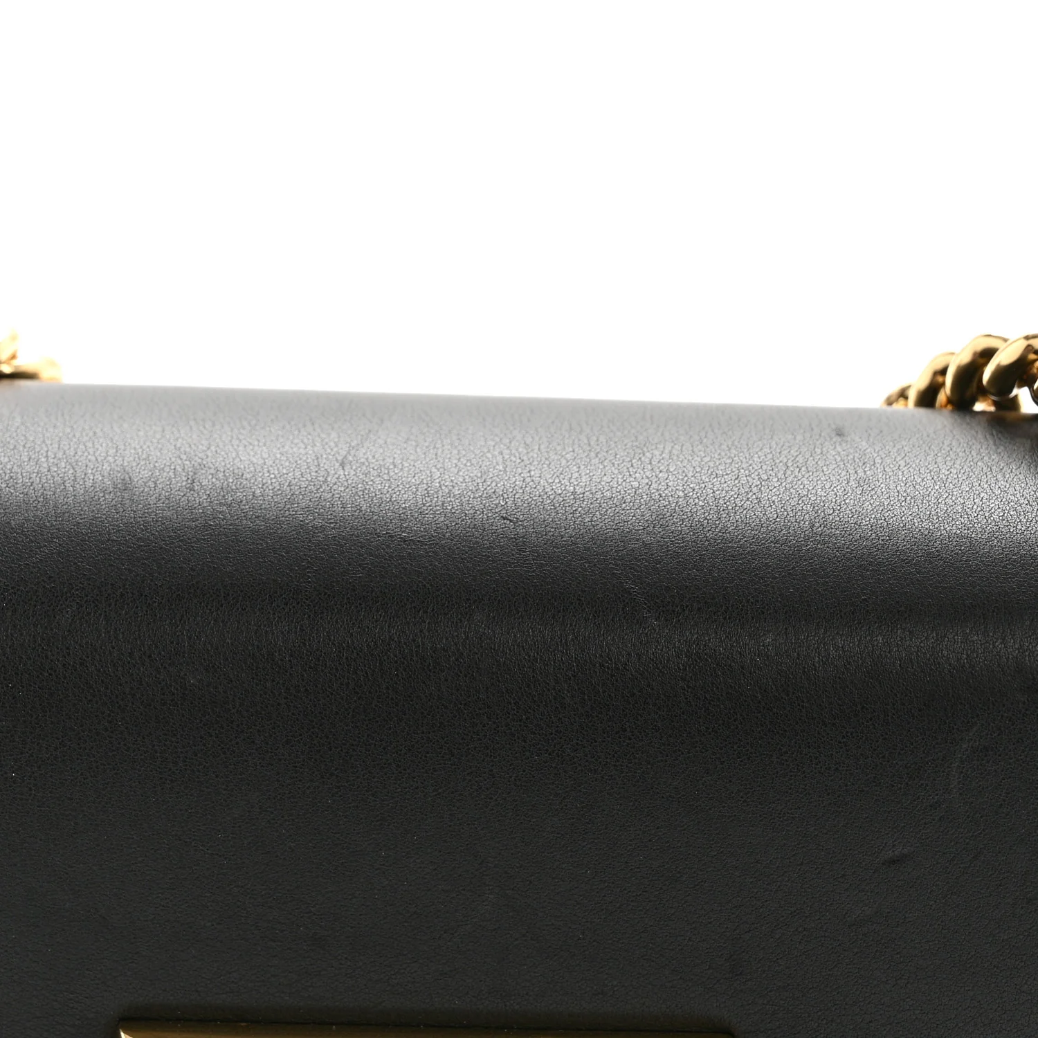 GG Supreme Monogram Calfskin Small Padlock Shoulder Bag Beige Black Cuir - Image 14