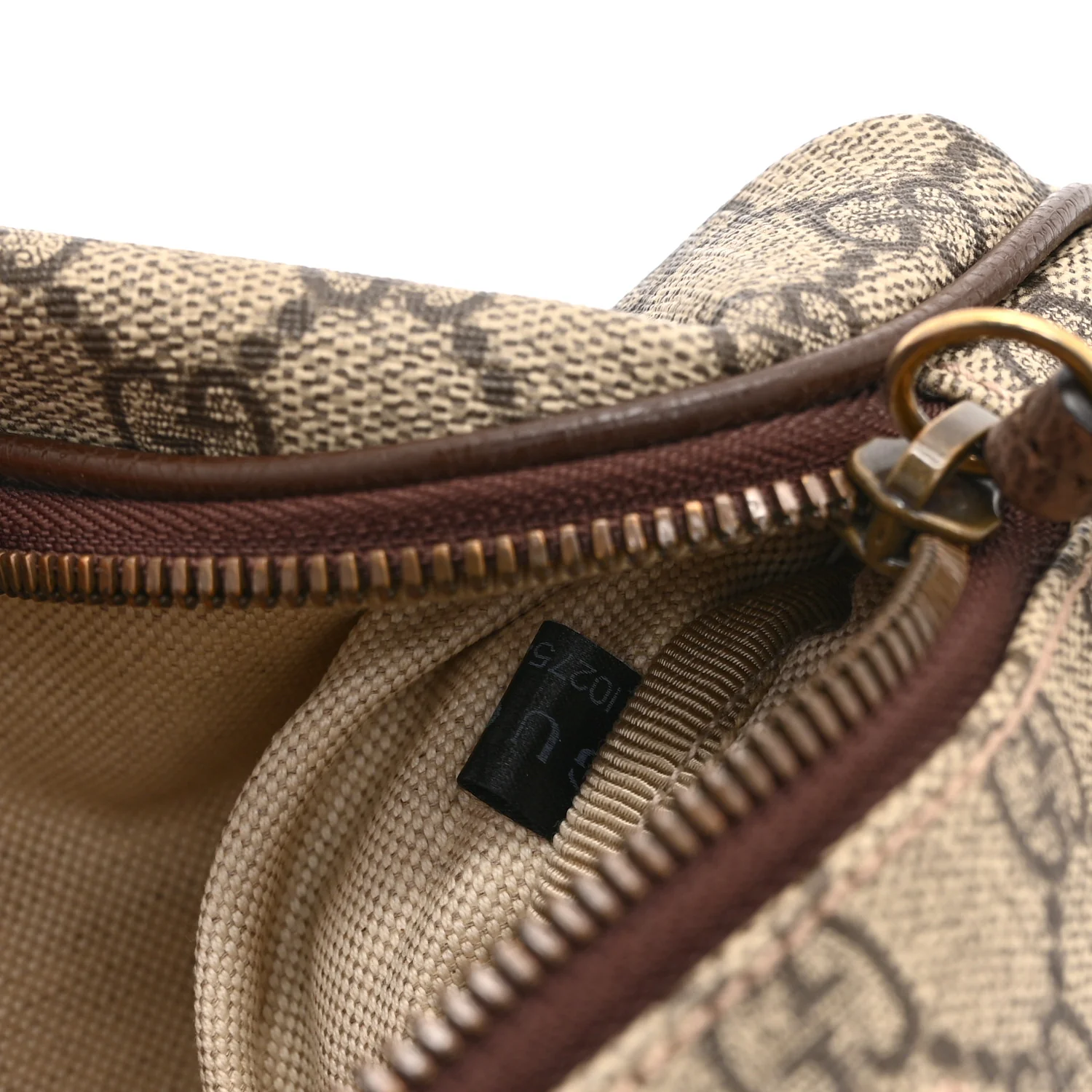 GG Supreme Monogram Courrier Belt Bag Beige New Acero - Image 8