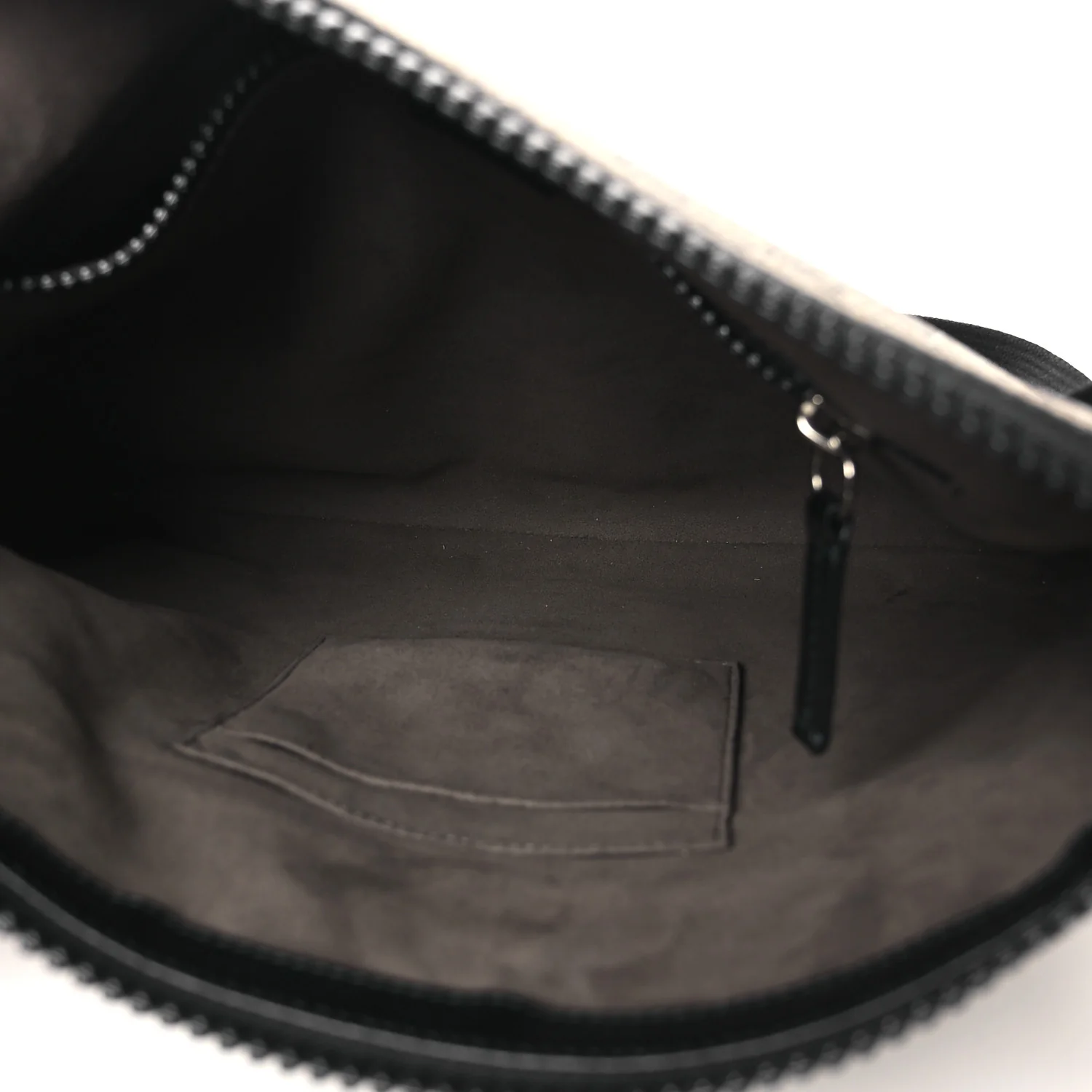 GG Supreme Monogram Flat Messenger Bag Black - Image 4