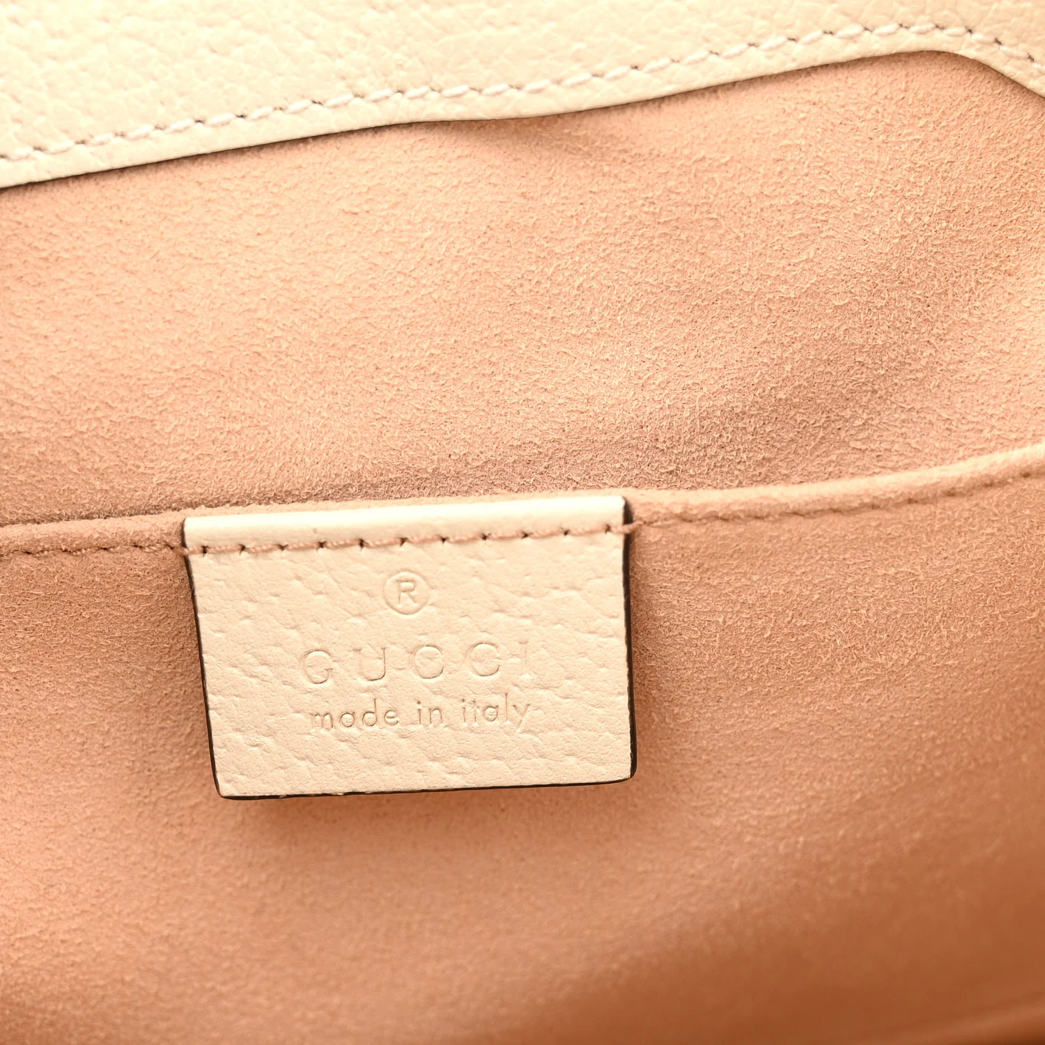 GG Supreme Monogram Flora Textured Calfskin Small Padlock Tote Beige Ebony Multicolor Mystic White - Image 6