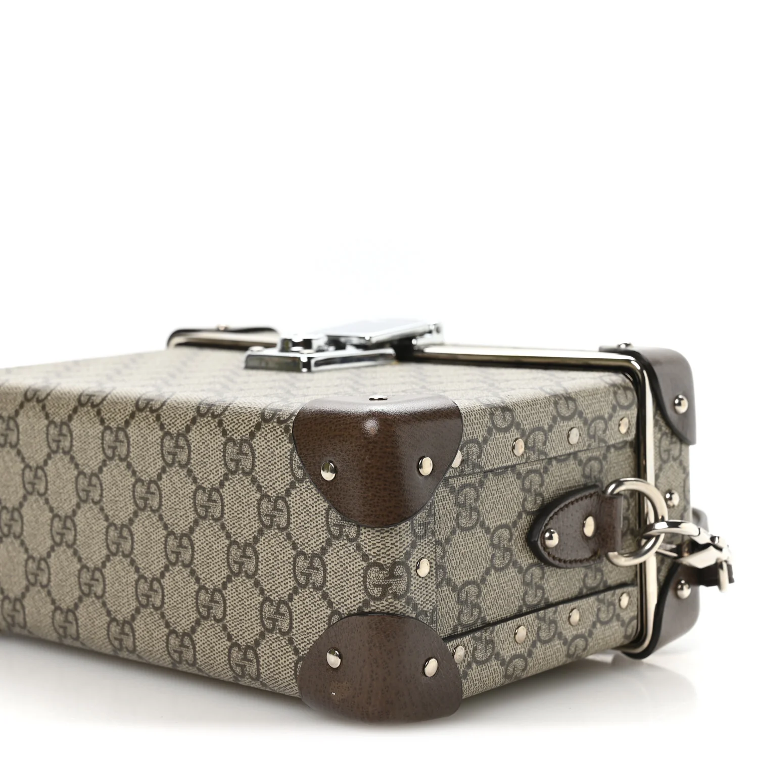 GG Supreme Monogram Globe-Trotter Beauty Case Brown - Image 10