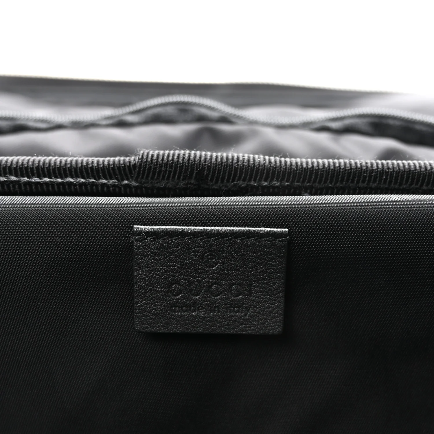 GG Supreme Monogram Gran Turismo Suitcase Black Grey - Image 5
