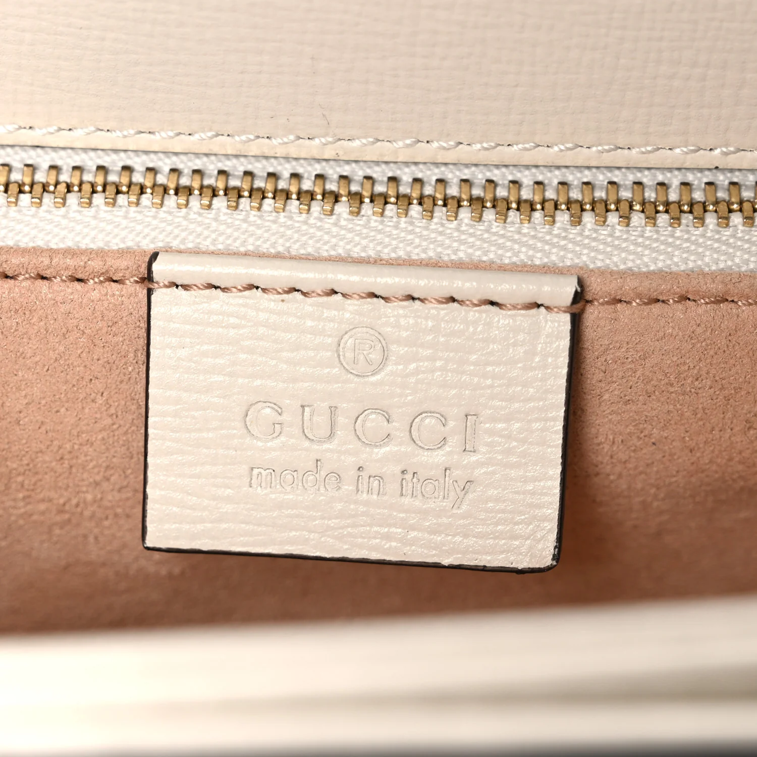 GG Supreme Monogram Horsebit 1955 Shoulder Bag Beige Mystic White - Image 6