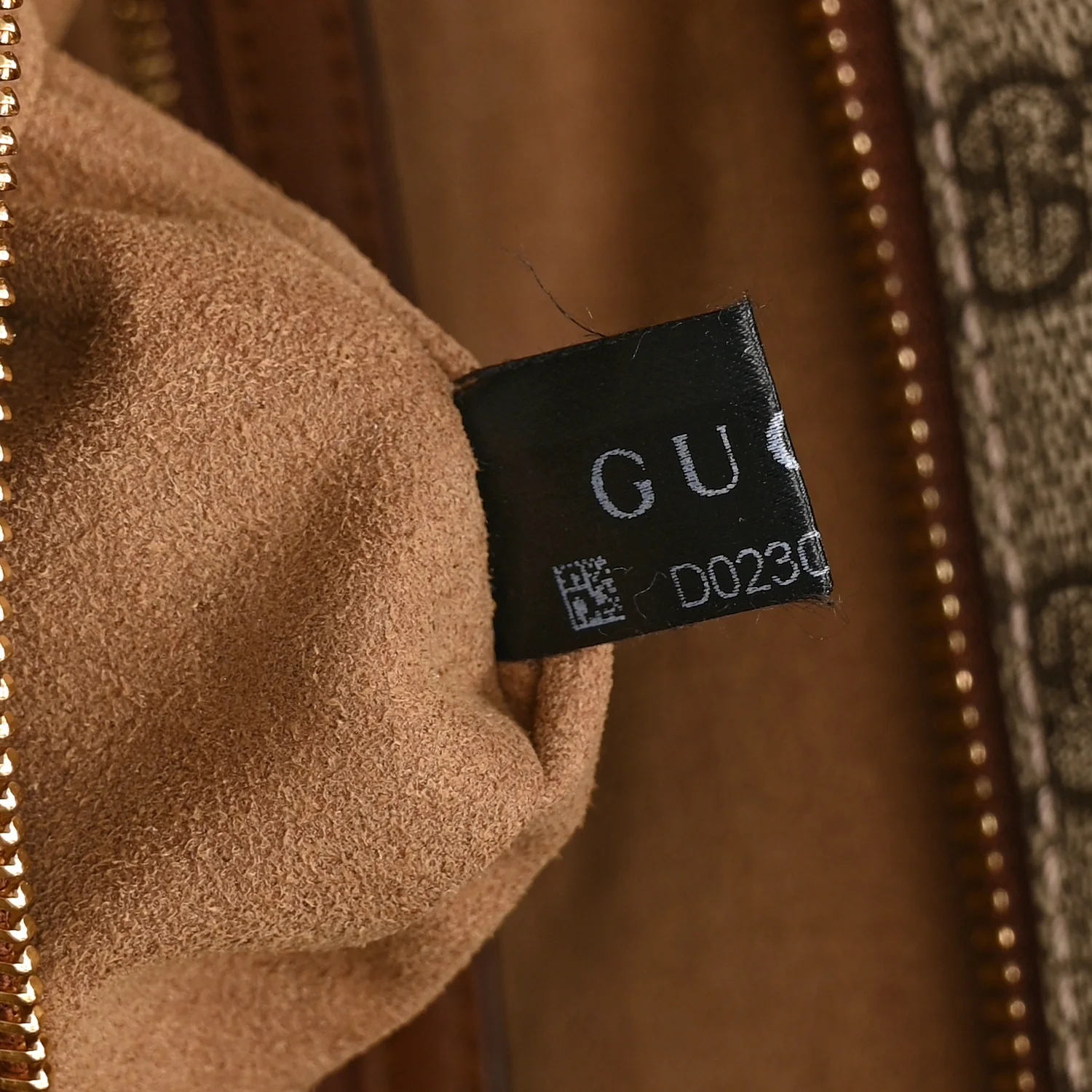 GG Supreme Monogram Large Linea A Hobo Light Brown - Image 8