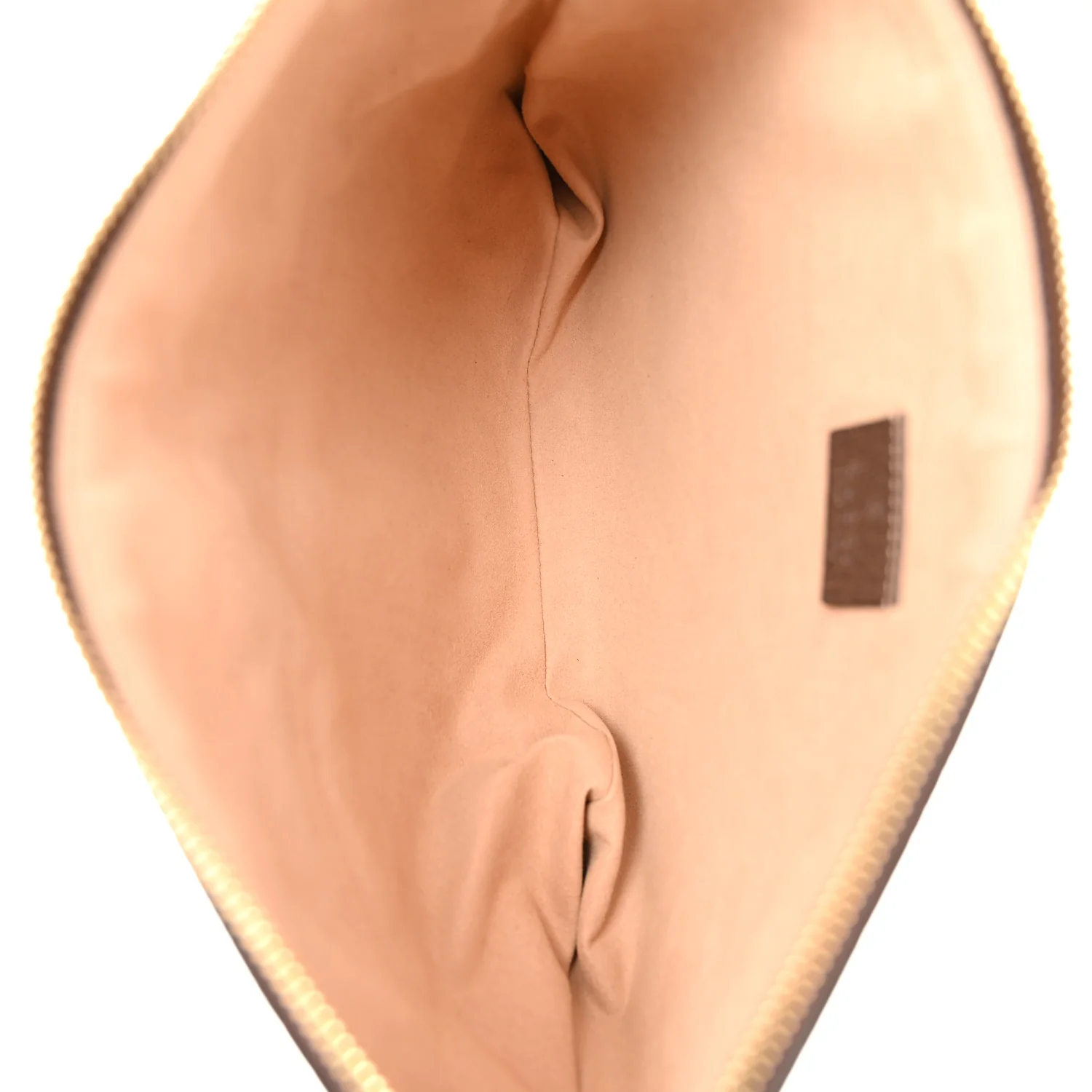 GG Supreme Monogram Large Ophidia Pouch Clutch Brown - Image 5