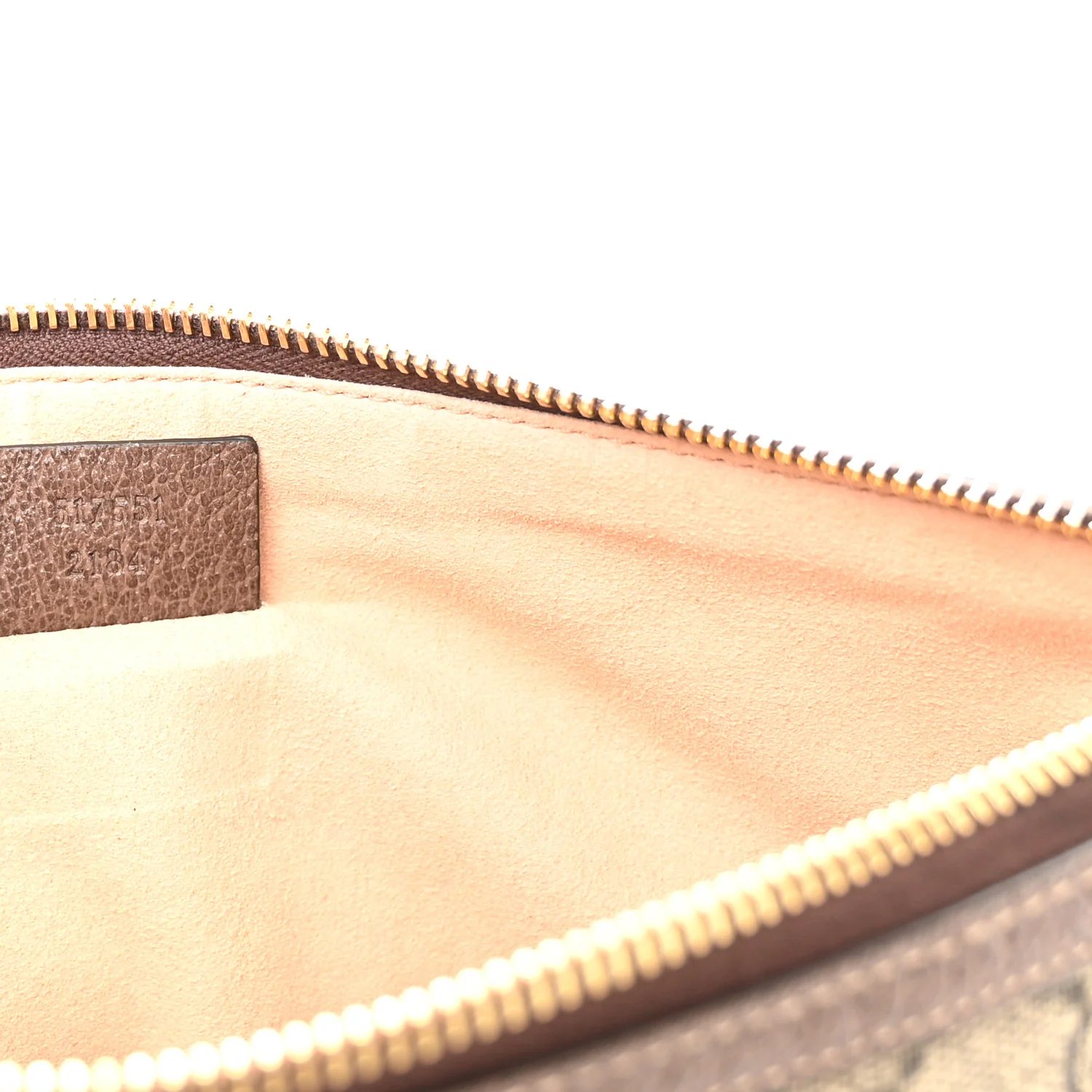 GG Supreme Monogram Large Ophidia Pouch Clutch Brown - Image 7