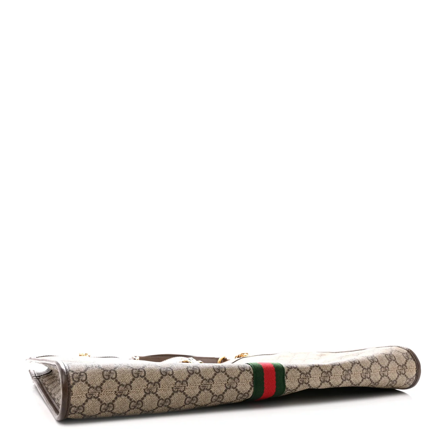 GG Supreme Monogram Large Rajah Chain Tote Beige New Acero - Image 5