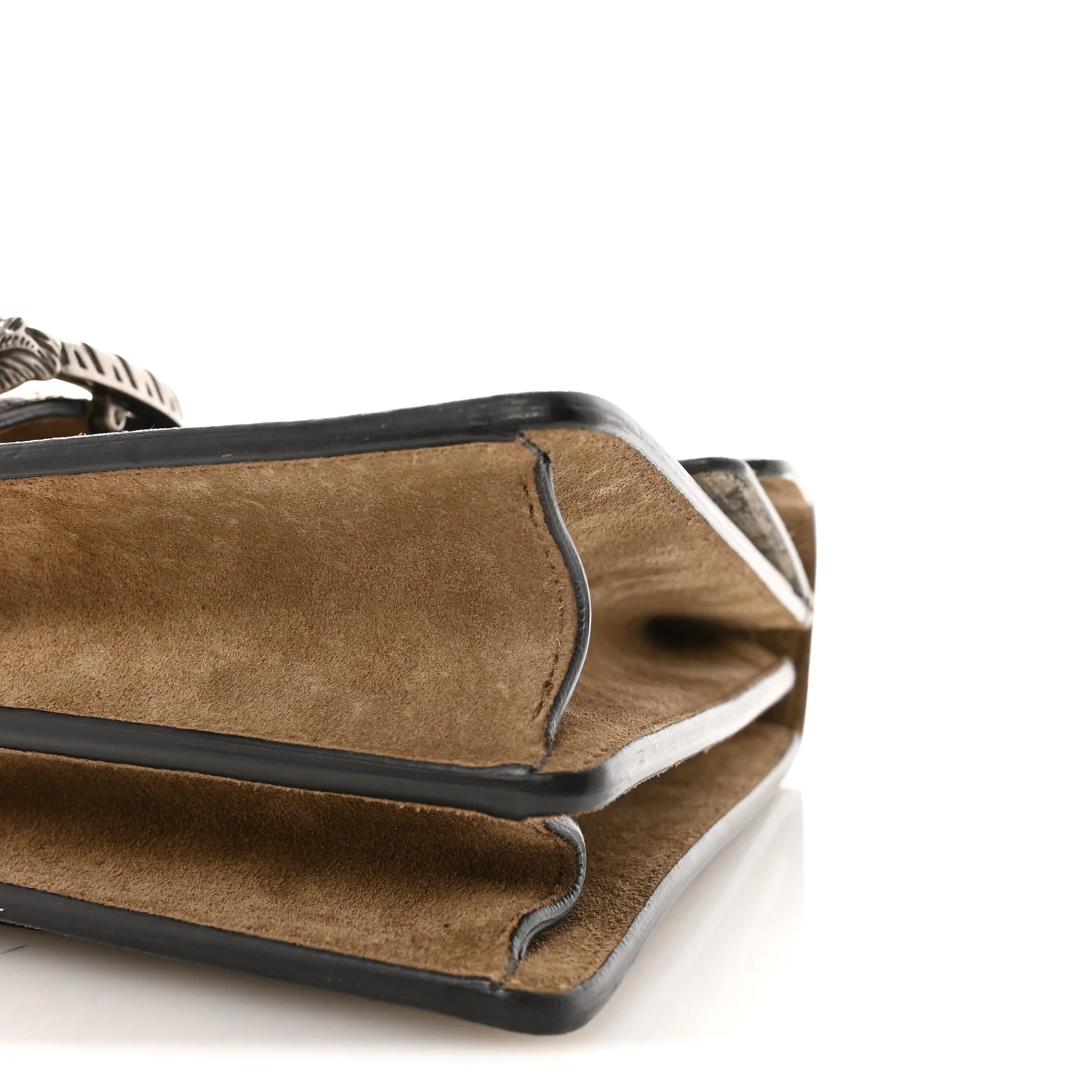 GG Supreme Monogram Medium Dionysus Shoulder Bag Taupe - Image 9