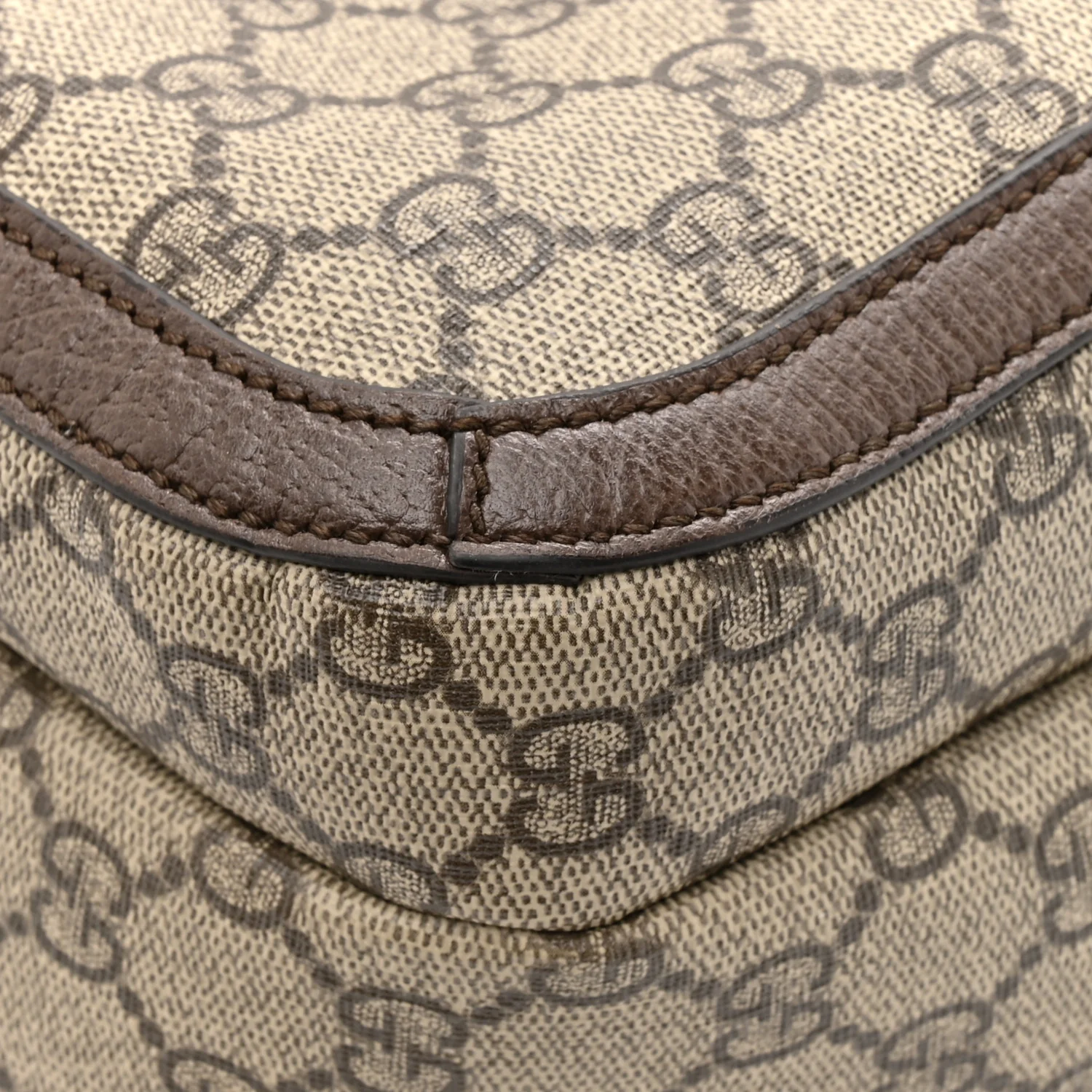 GG Supreme Monogram Medium Ophidia Day Backpack Beige Ebony New Acero - Image 12