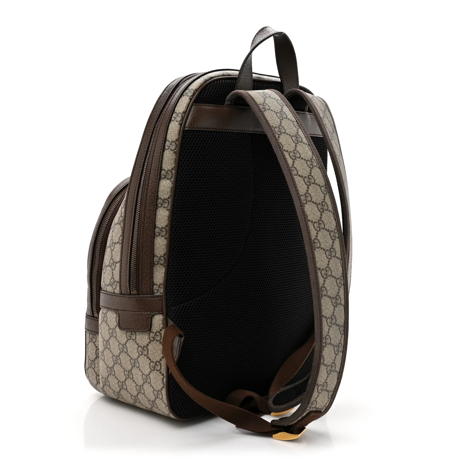 GG Supreme Monogram Medium Ophidia Day Backpack Beige Ebony New Acero - Image 3