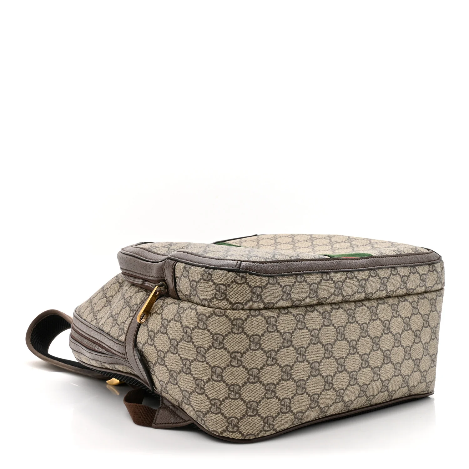 GG Supreme Monogram Medium Ophidia Day Backpack Beige Ebony New Acero - Image 4