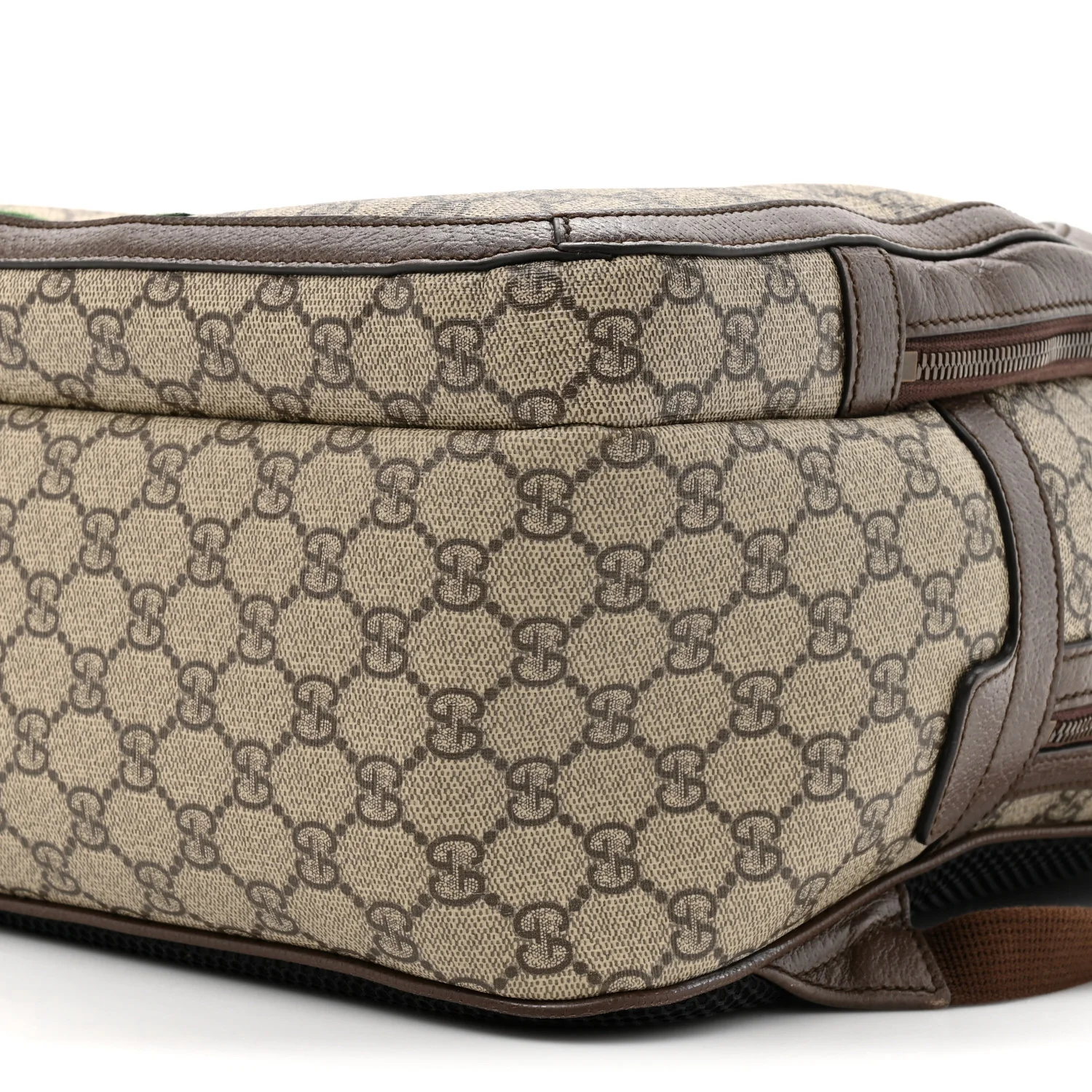 GG Supreme Monogram Medium Ophidia Day Backpack Beige Ebony New Acero - Image 9