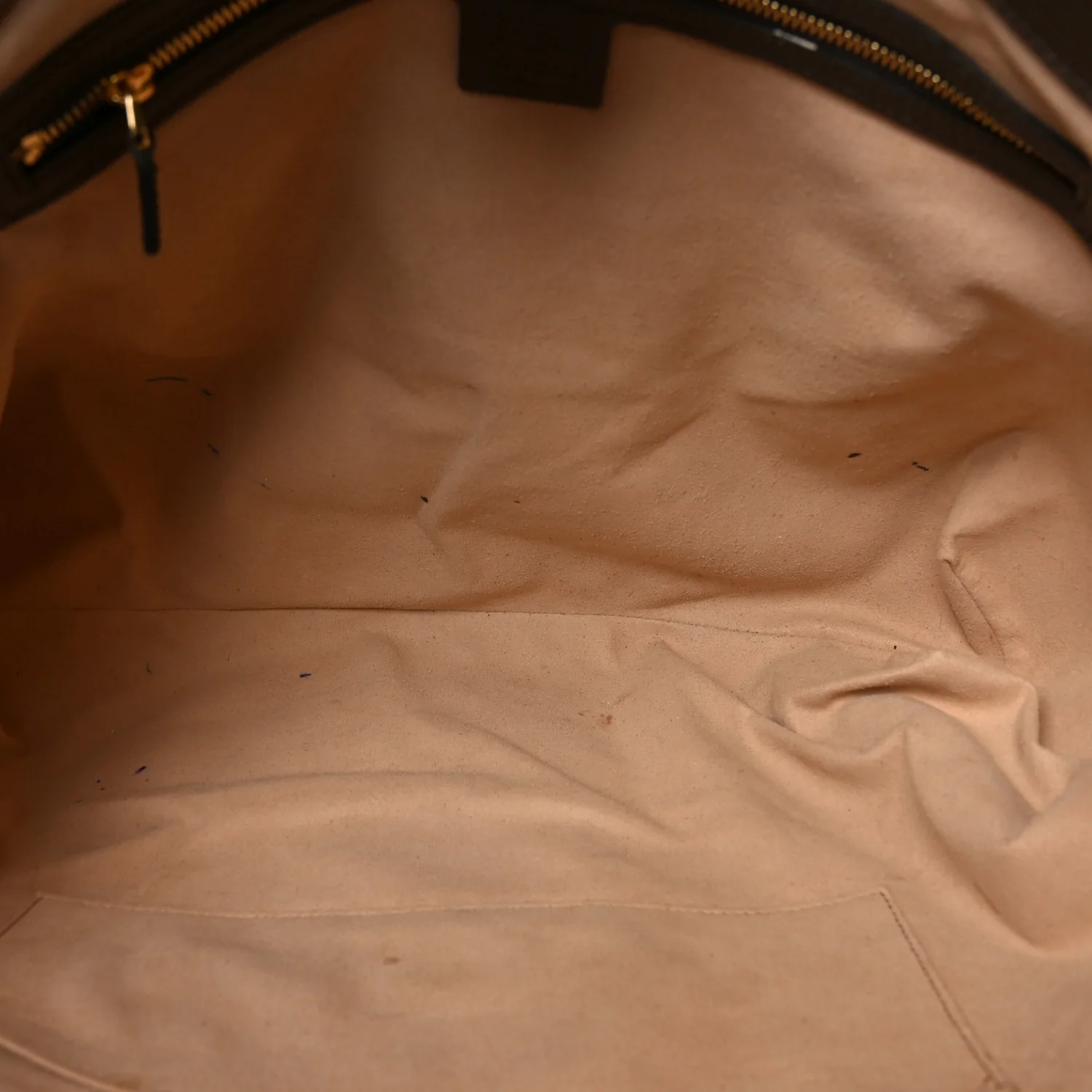 GG Supreme Monogram Medium Ophidia Shopping Tote Brown - Image 5