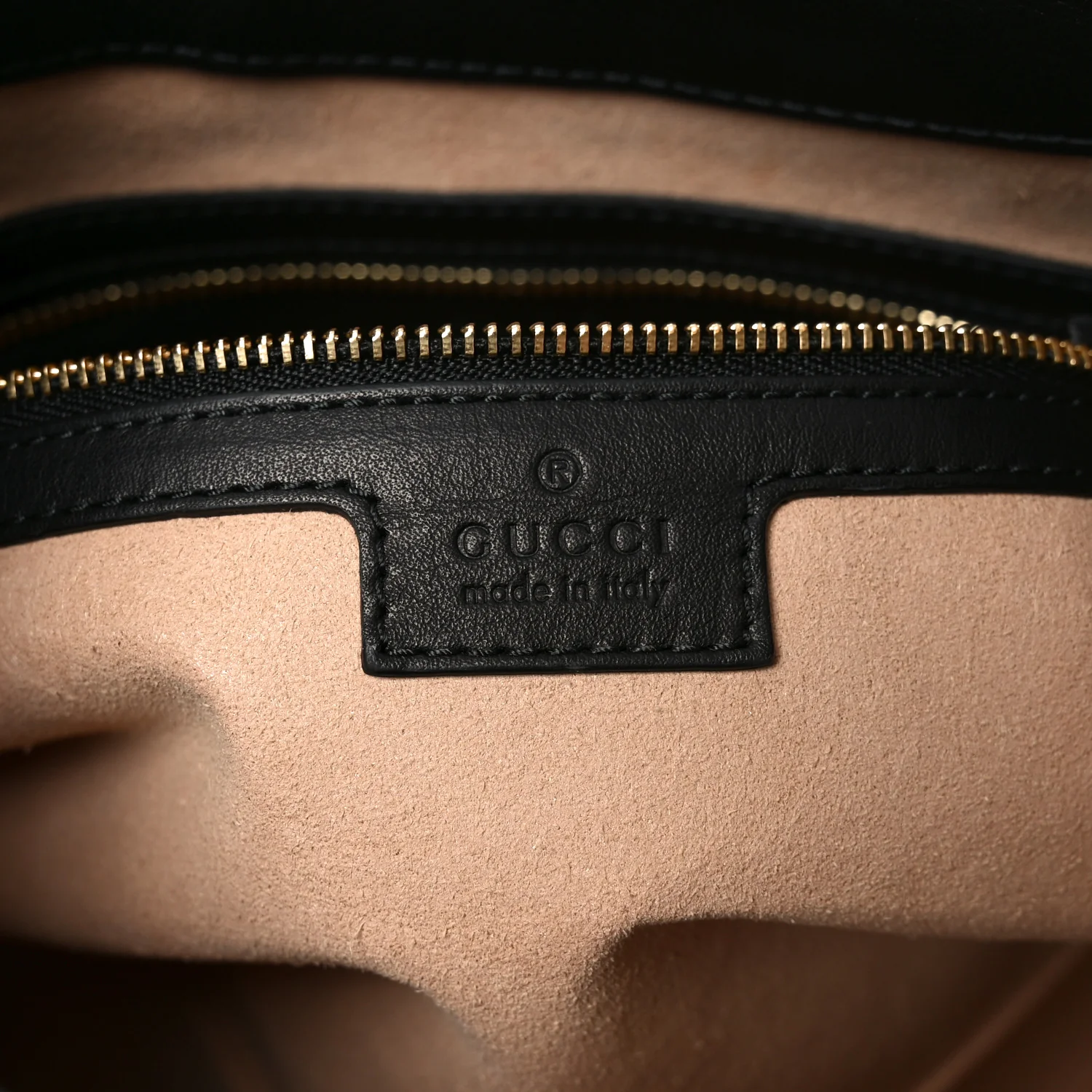 GG Supreme Monogram Medium Padlock Shoulder Bag Black - Image 7