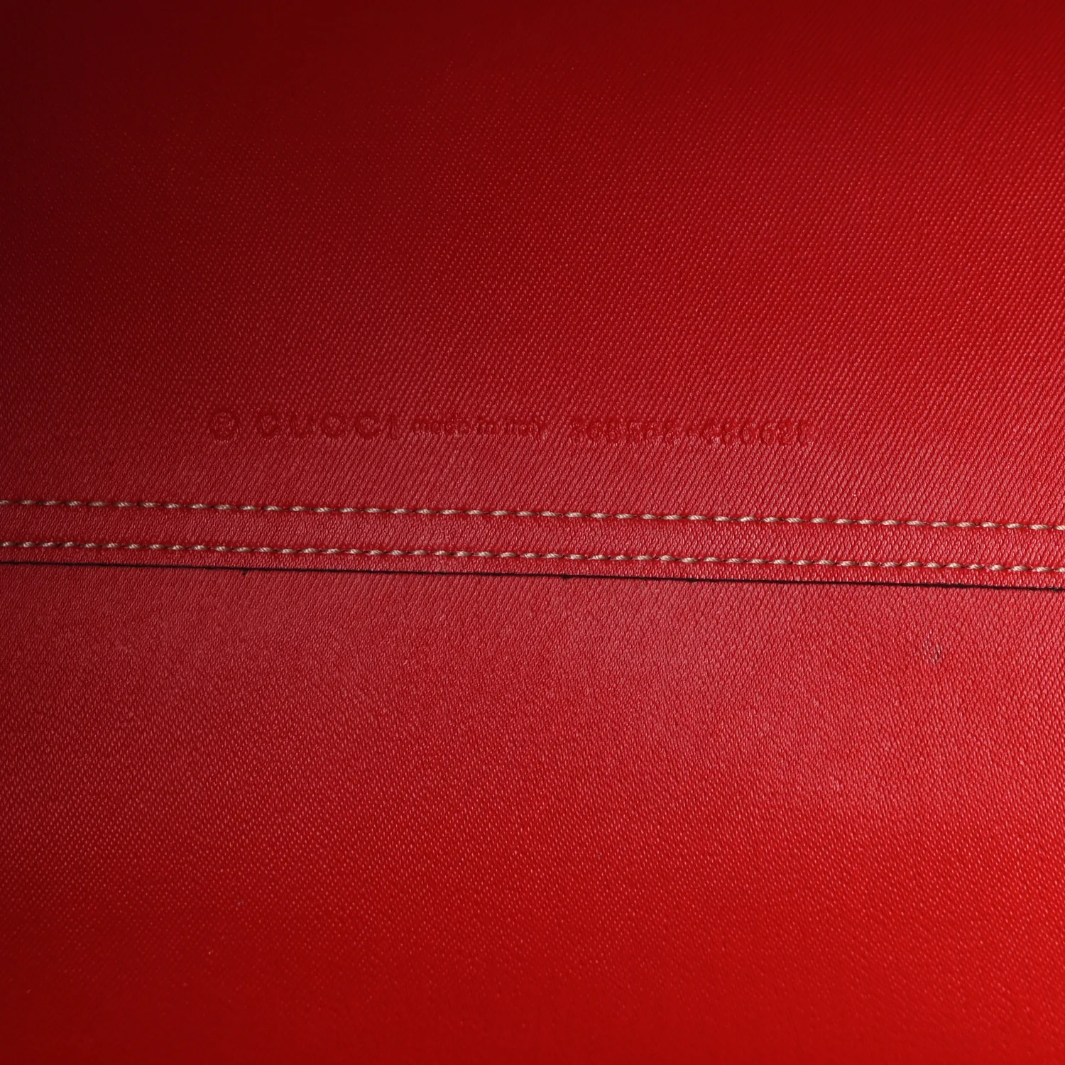 GG Supreme Monogram Medium Reversible Tote Beige Red - Image 6