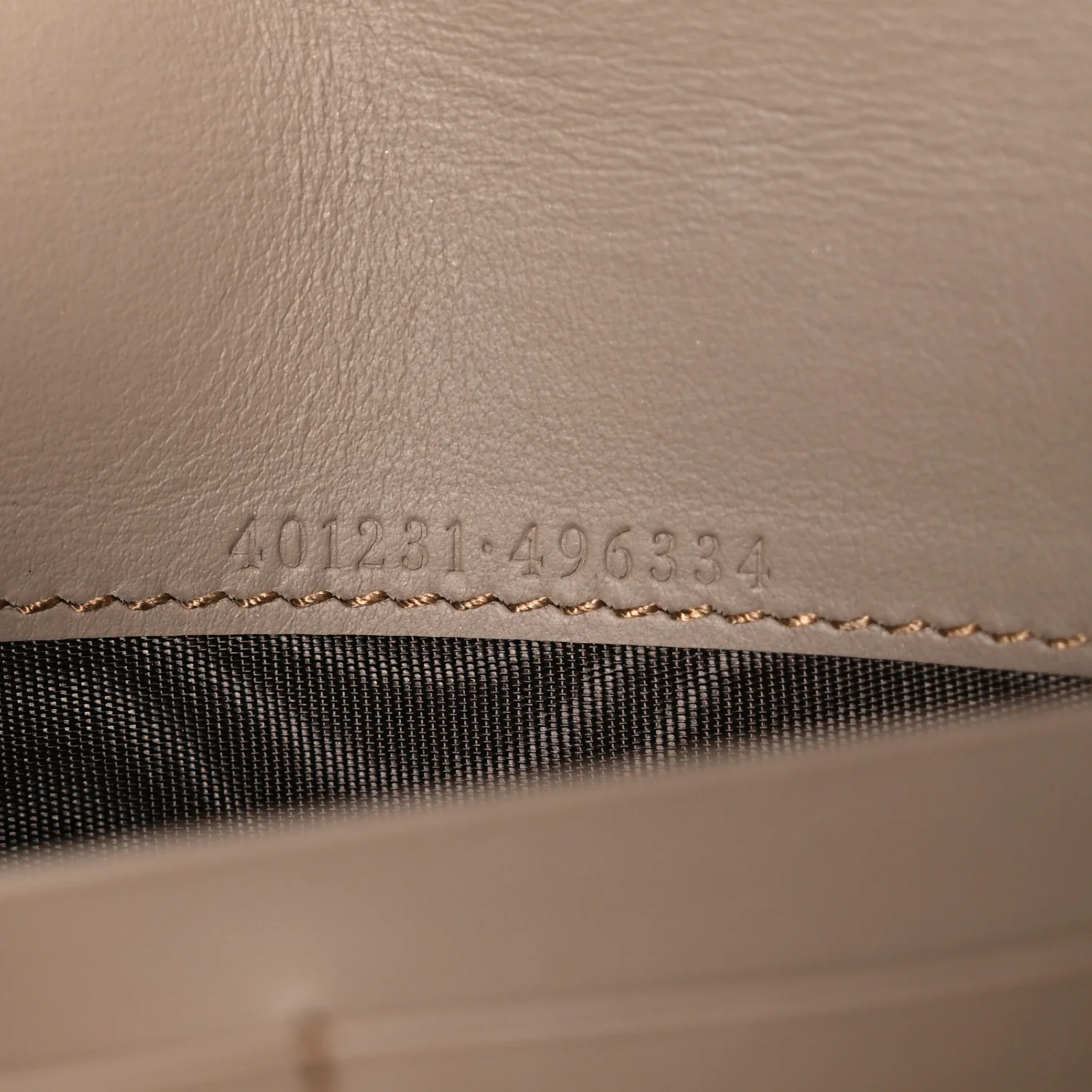 GG Supreme Monogram Mini Dionysus Chain Wallet Beige Taupe - Image 7