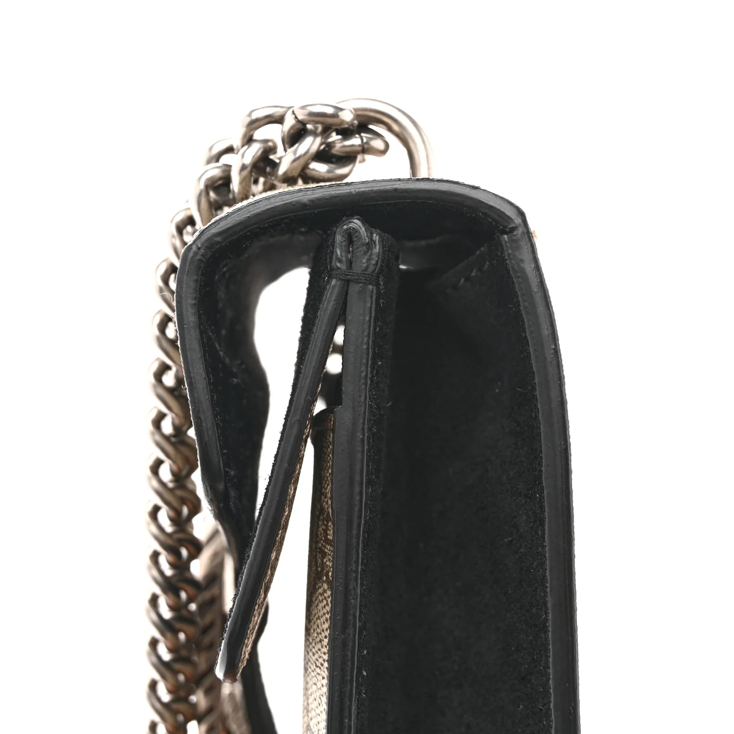 GG Supreme Monogram Mini Dionysus Shoulder Bag Black - Image 12
