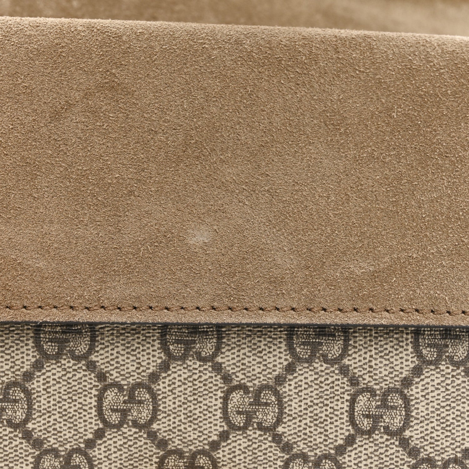 GG Supreme Monogram Mini Dionysus Shoulder Bag Taupe - Image 15
