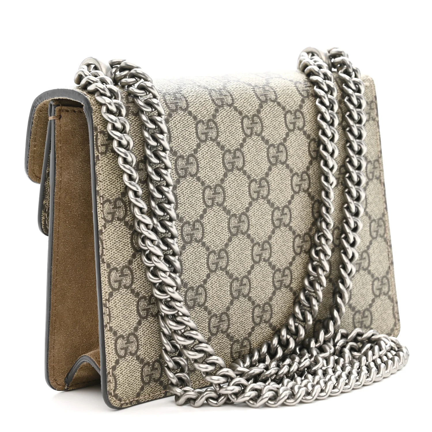 GG Supreme Monogram Mini Dionysus Shoulder Bag Taupe - Image 3