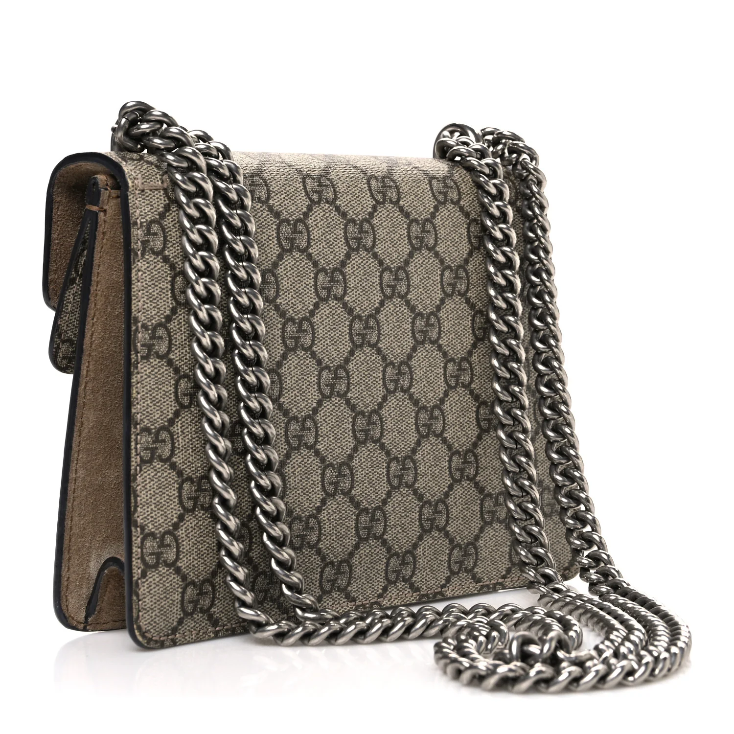 GG Supreme Monogram Mini Dionysus Shoulder Bag Taupe - Image 3