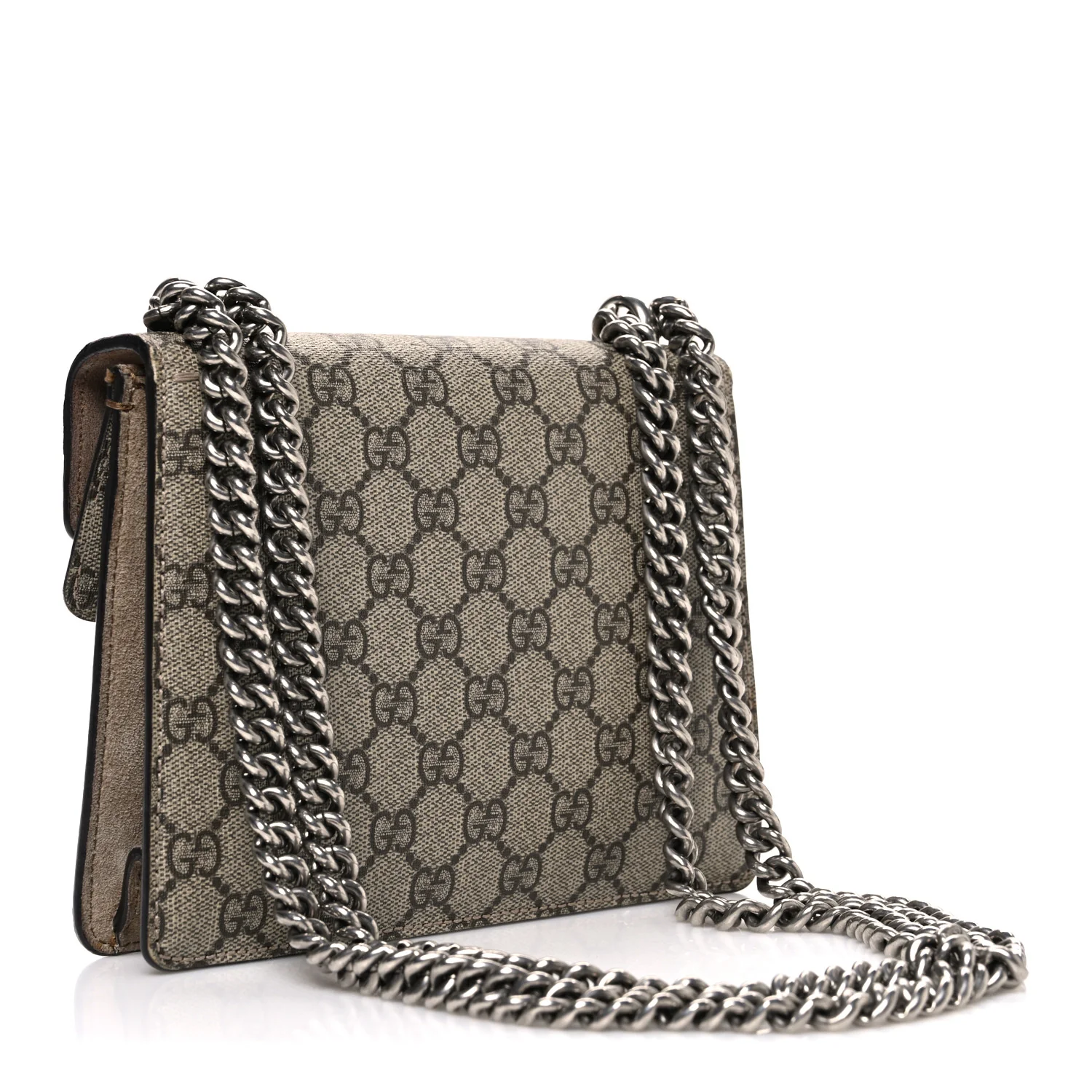 GG Supreme Monogram Mini Dionysus Shoulder Bag Taupe - Image 3