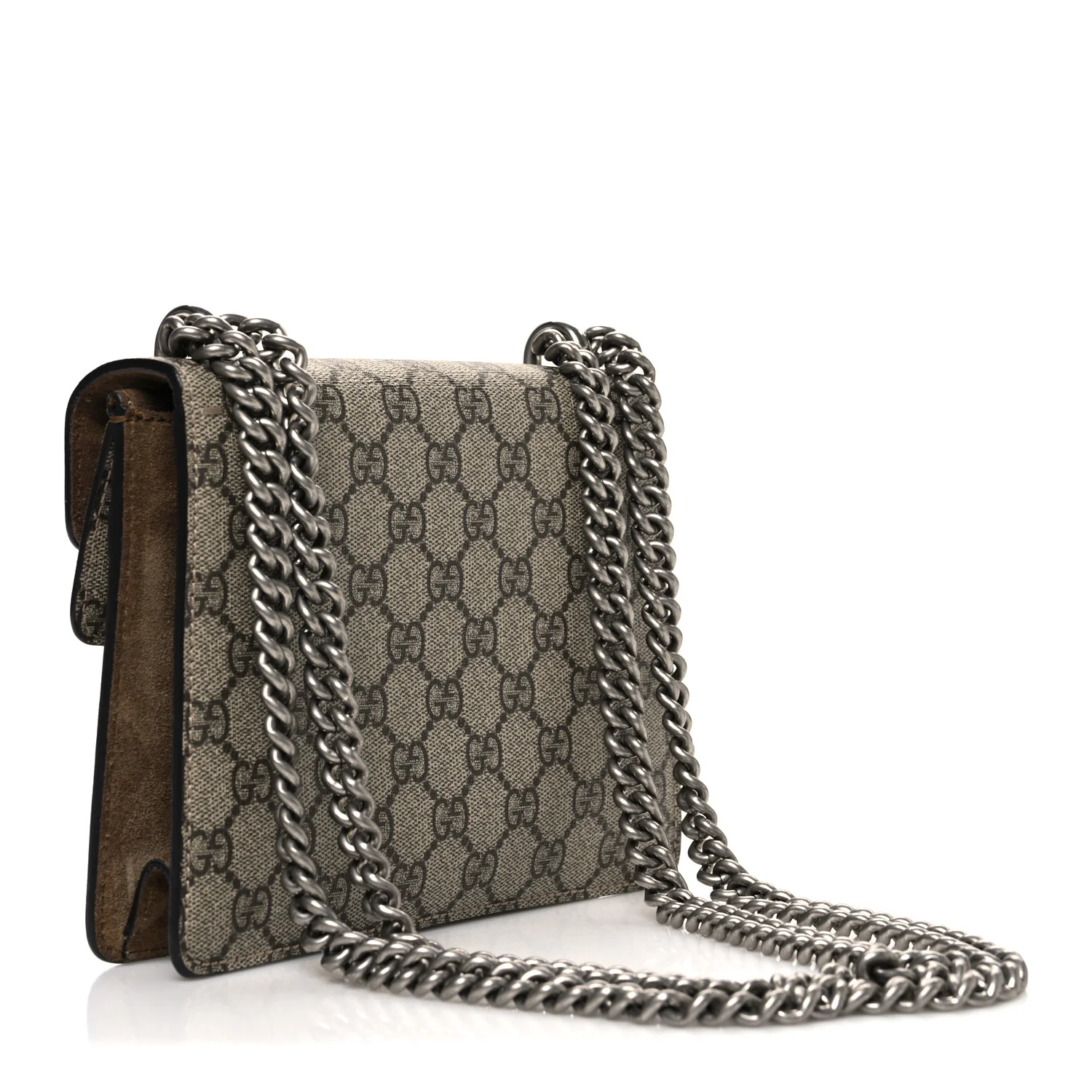 GG Supreme Monogram Mini Dionysus Shoulder Bag Taupe - Image 3