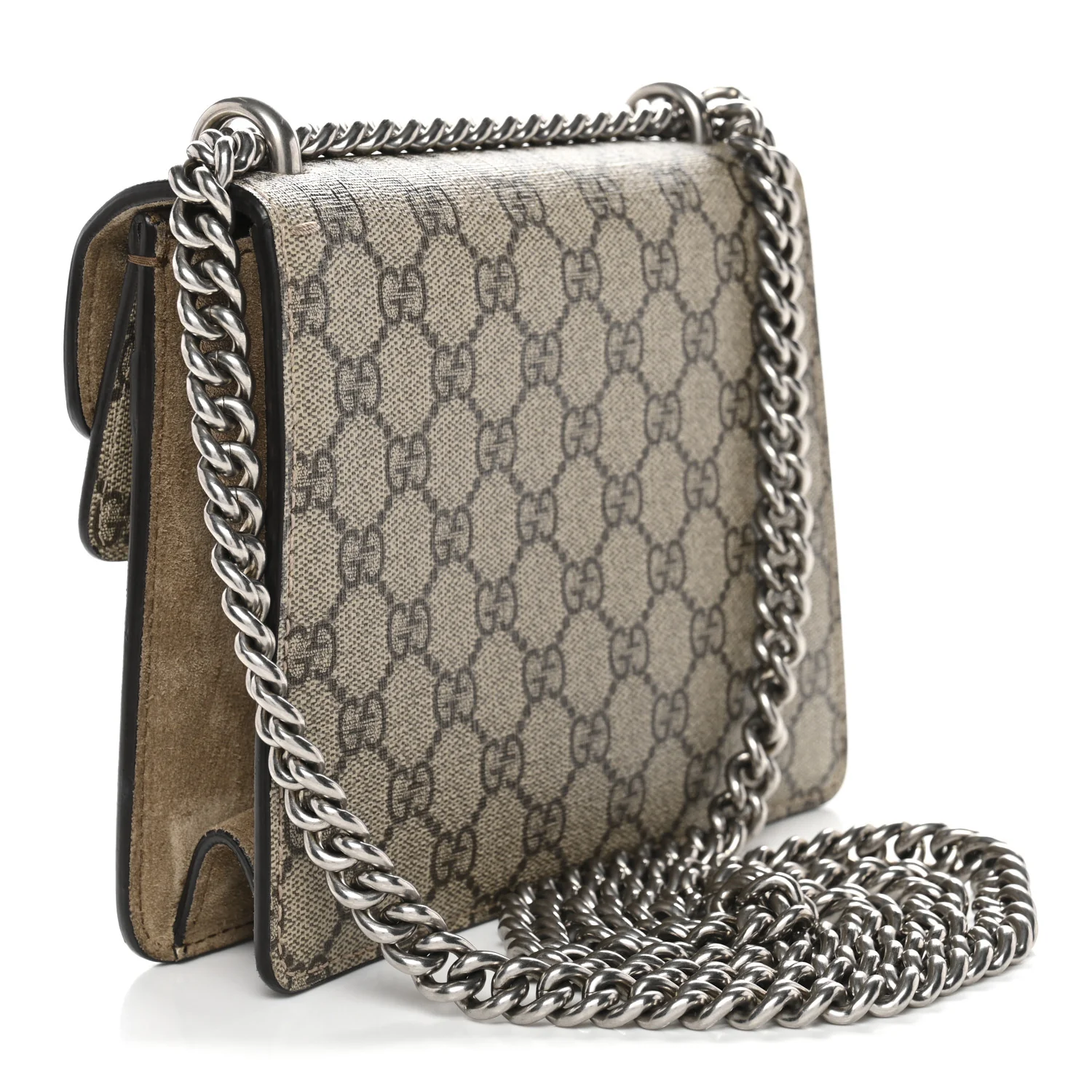 GG Supreme Monogram Mini Dionysus Shoulder Bag Taupe - Image 3