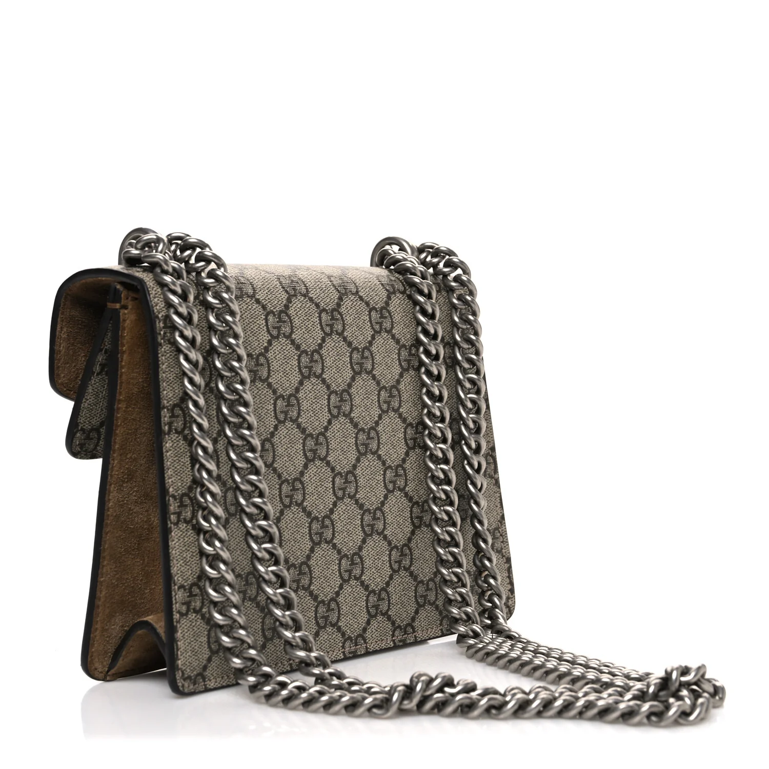 GG Supreme Monogram Mini Dionysus Shoulder Bag Taupe - Image 3