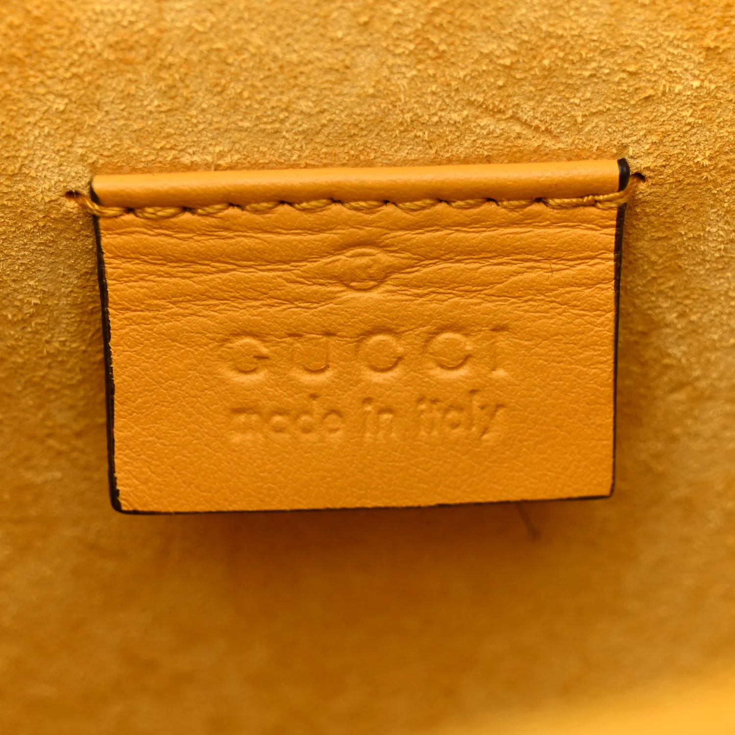 GG Supreme Monogram Mini Dionysus Shoulder Bag Yellow - Image 6