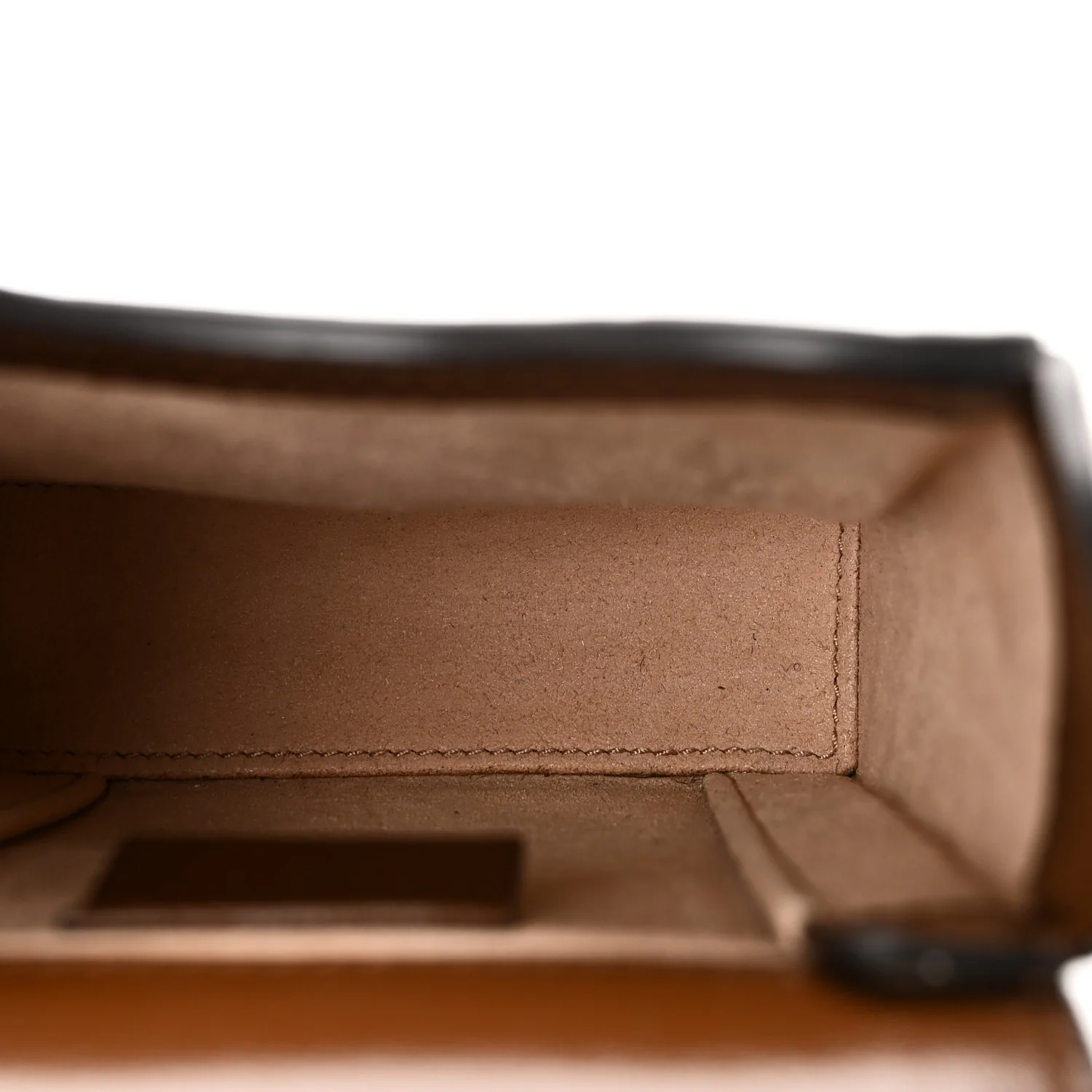 GG Supreme Monogram Mini Horsebit 1955 Crossbody Bag Beige Brown Sugar - Image 4