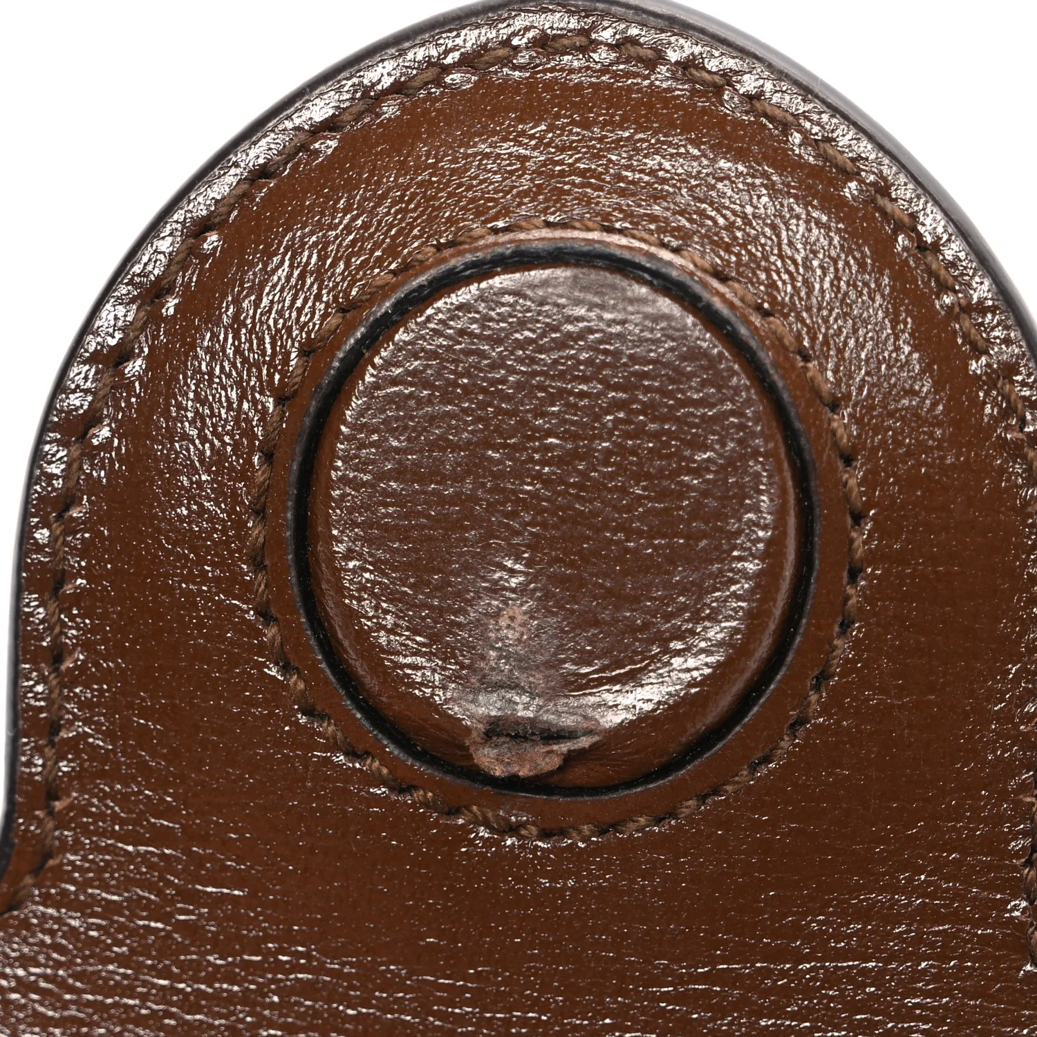 GG Supreme Monogram Mini Horsebit 1955 Crossbody Bag Beige Brown Sugar - Image 10