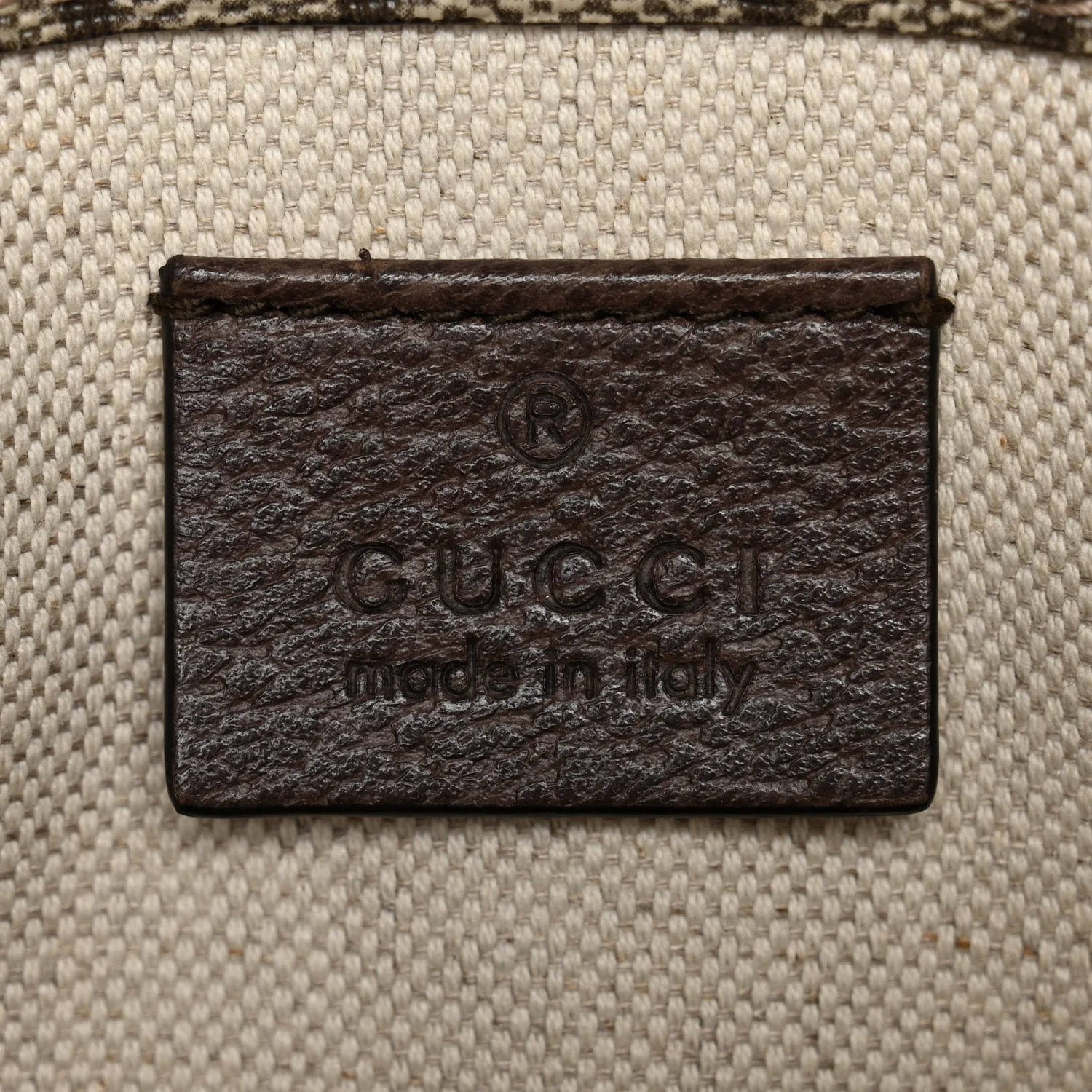 GG Supreme Monogram Neo Vintage Web Belt Bag Brown - Image 6