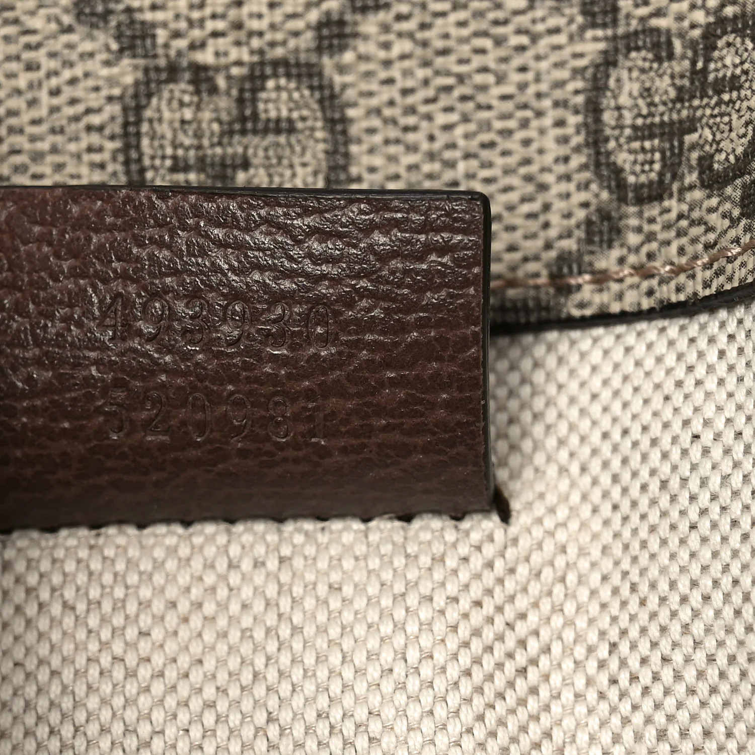 GG Supreme Monogram Neo Vintage Web Belt Bag Brown - Image 7